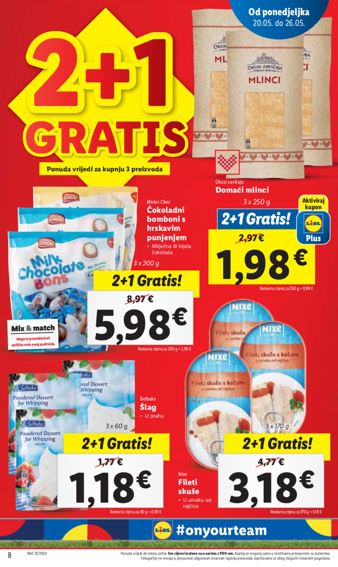 Lidl katalog Super ponuda od Ponedjeljka 20.05-26.05.2024.