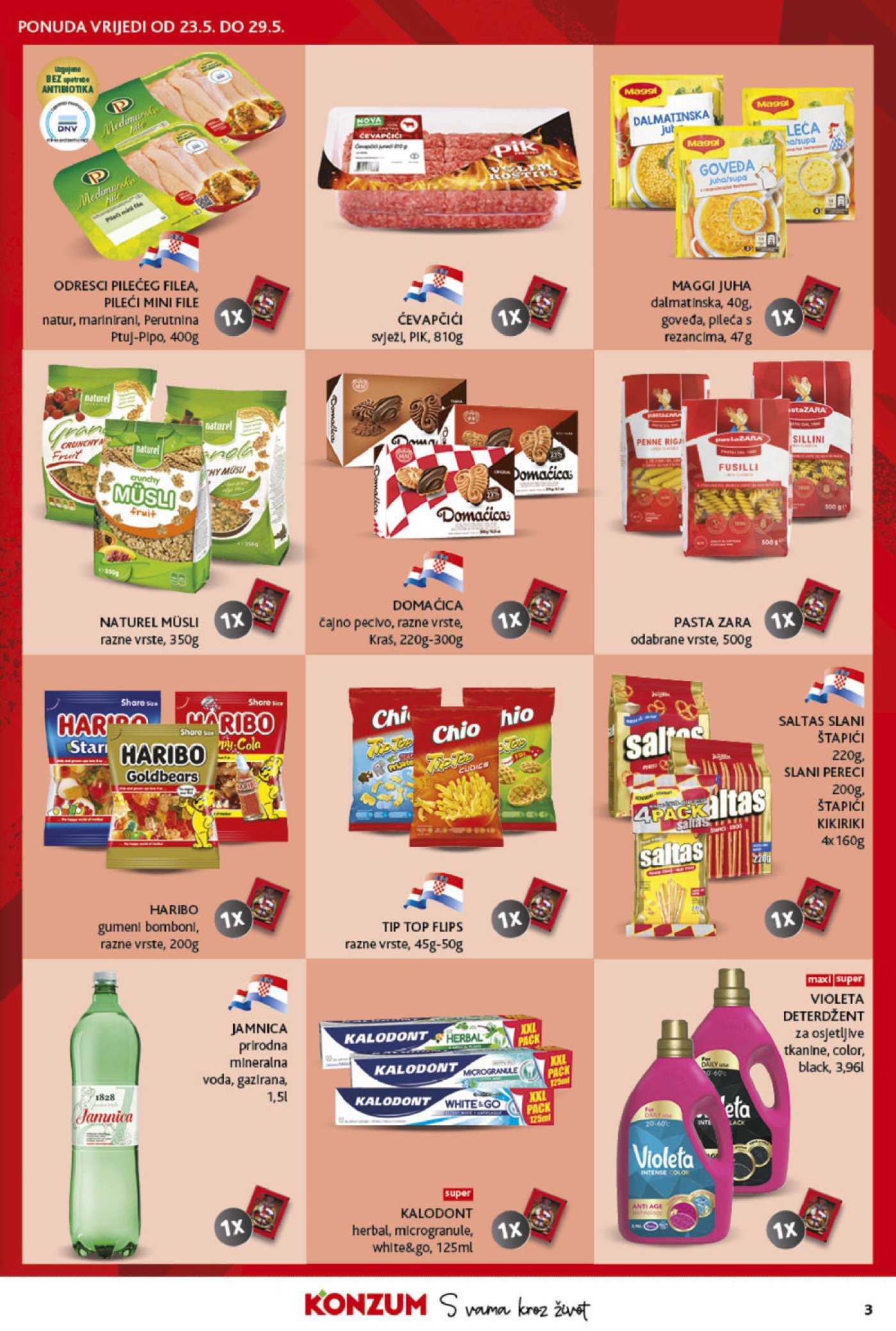 Konzum katalog S vama kroz život 23.05.-28.05.2024.
