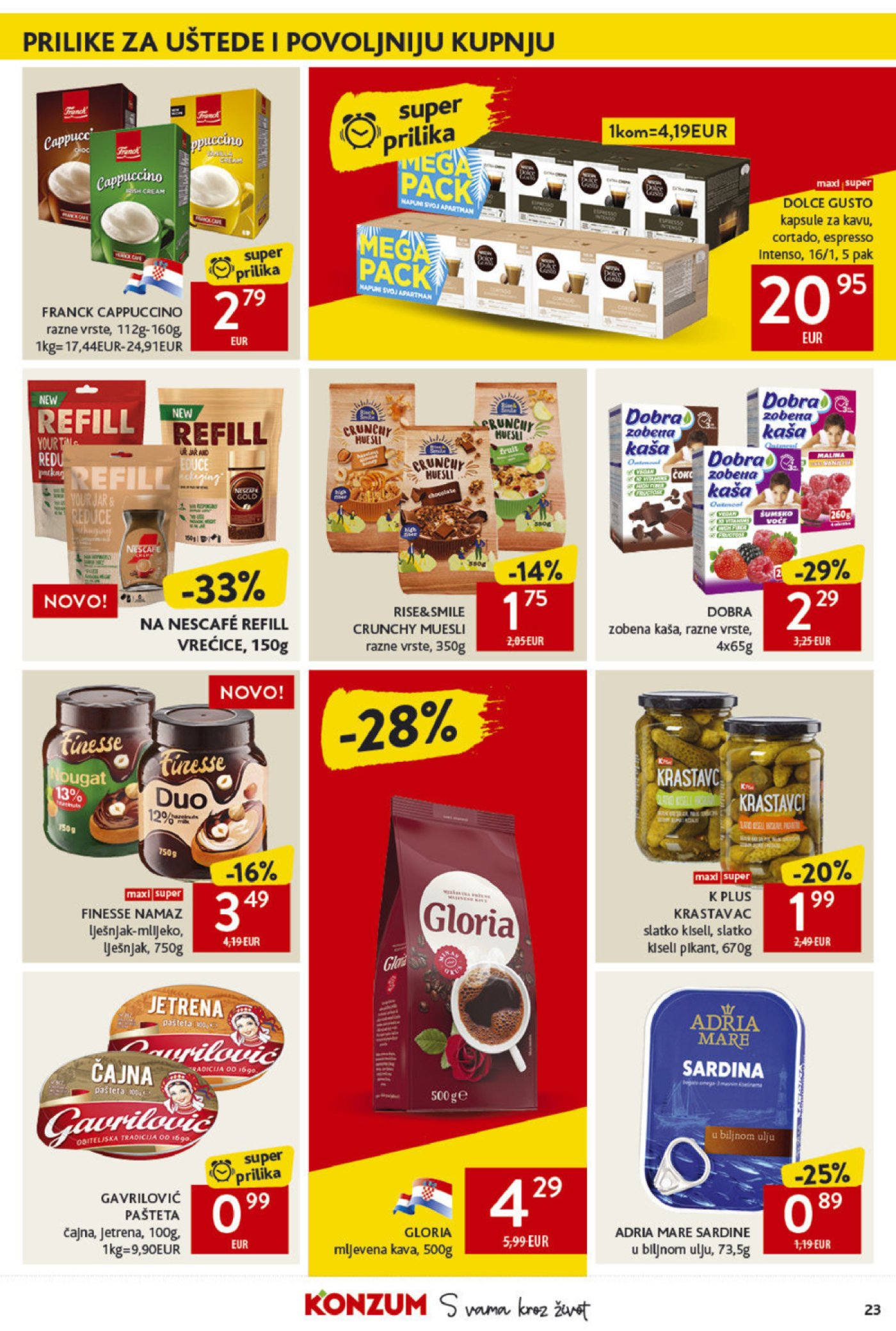 Konzum katalog S vama kroz život 23.05.-28.05.2024.