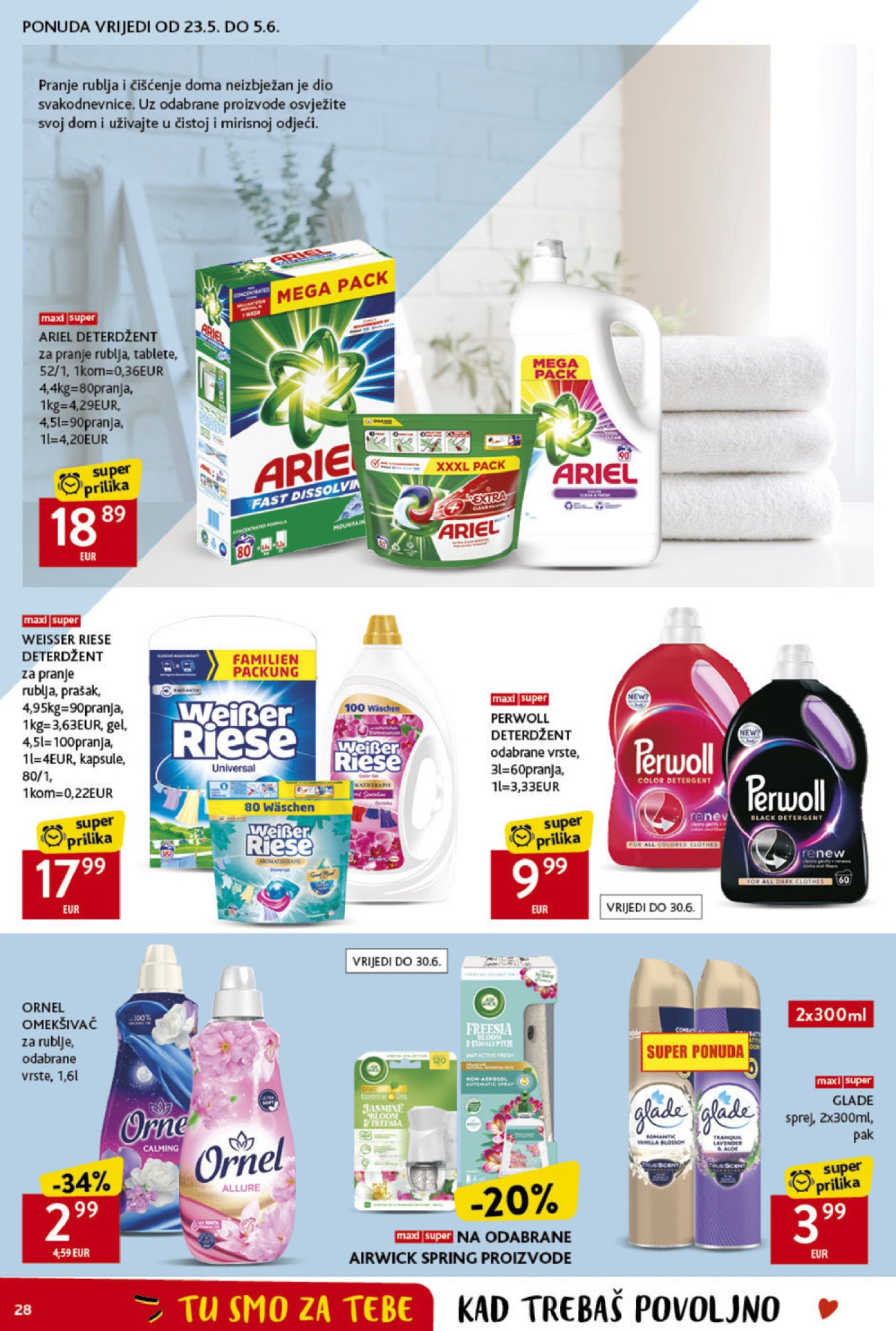 Konzum katalog S vama kroz život 23.05.-28.05.2024.