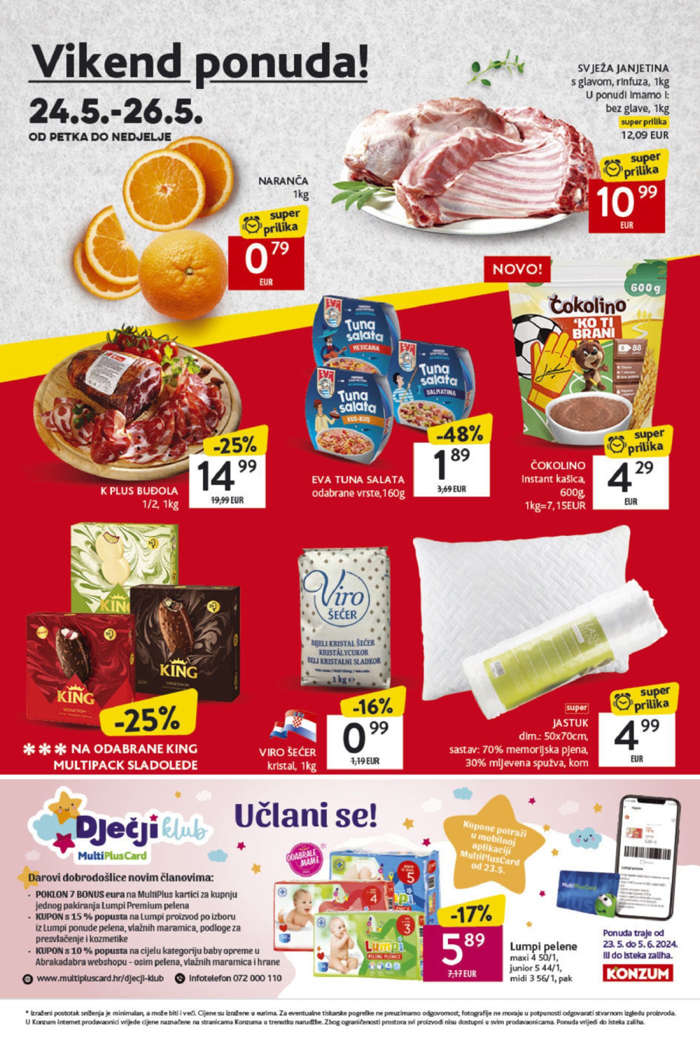 Konzum katalog S vama kroz život 23.05.-28.05.2024.