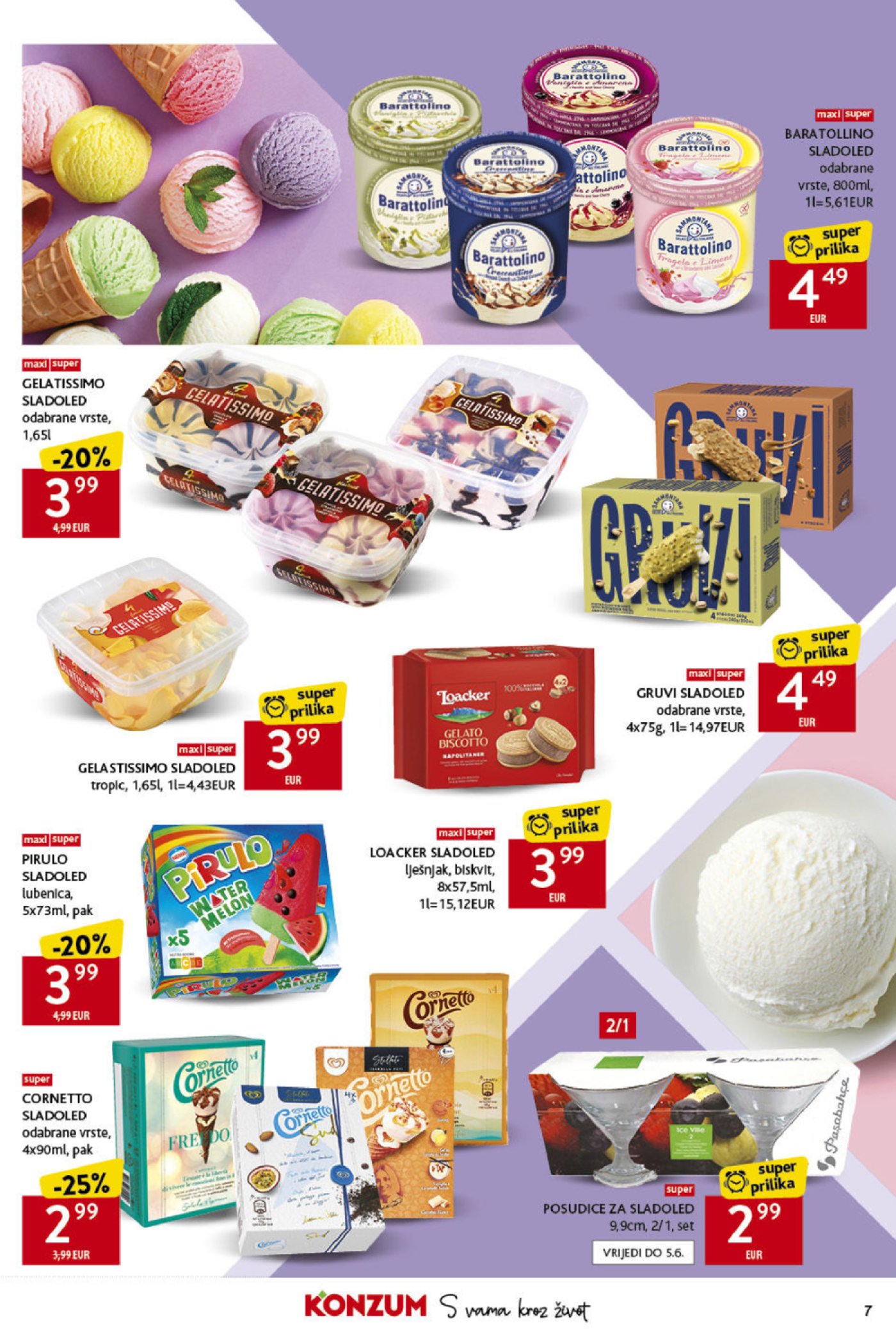 Konzum katalog S vama kroz život 23.05.-28.05.2024.