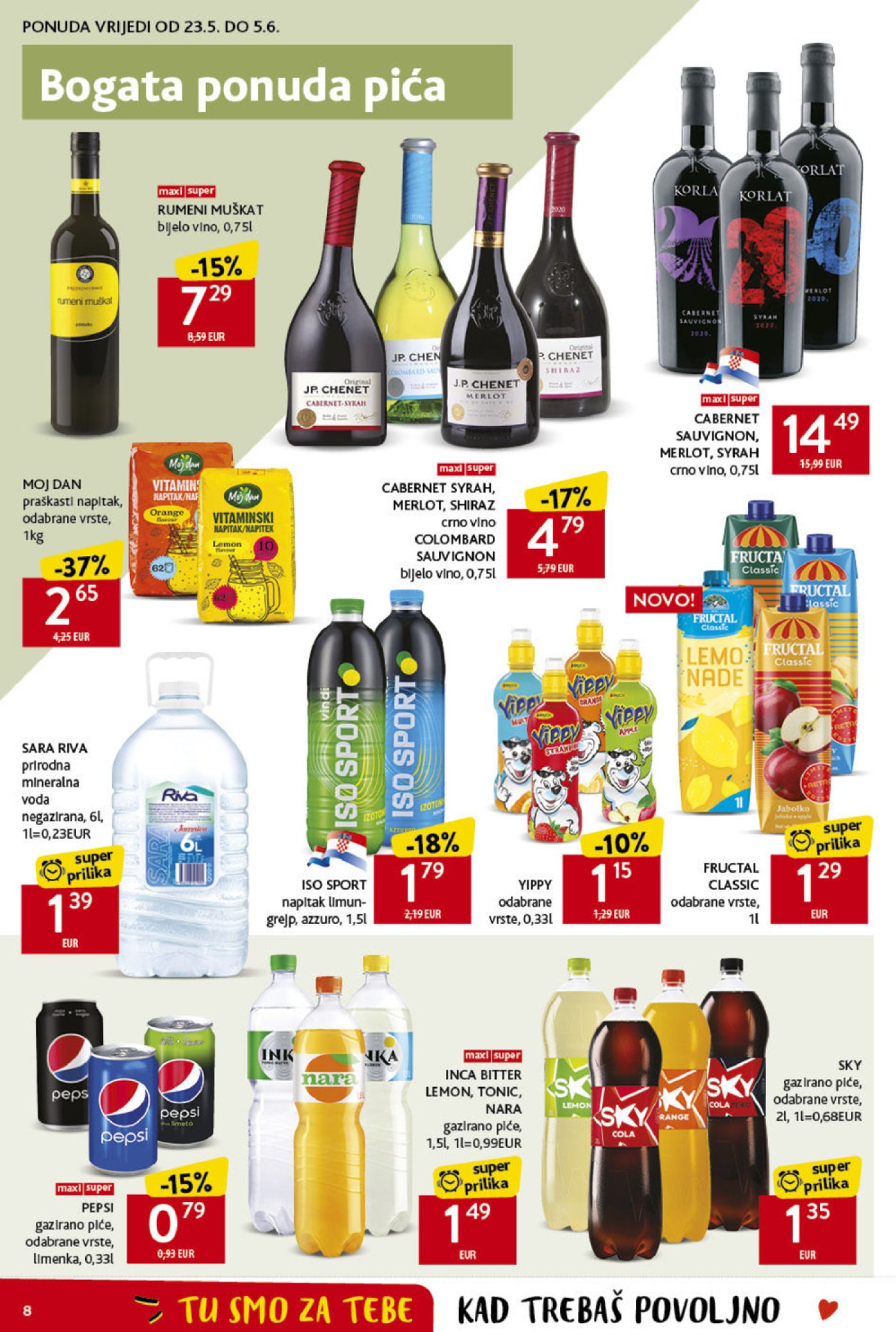 Konzum katalog S vama kroz život 23.05.-28.05.2024.