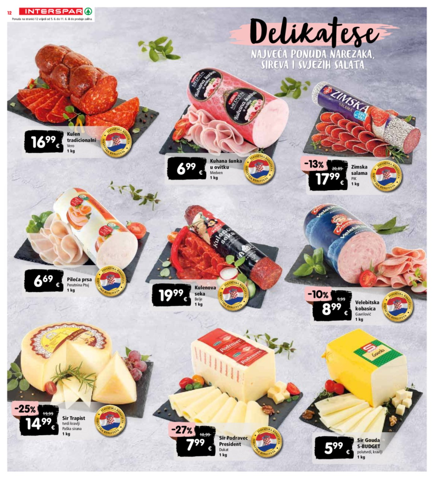 INTERSPAR katalog Akcija 05.06.-11.06.2024.