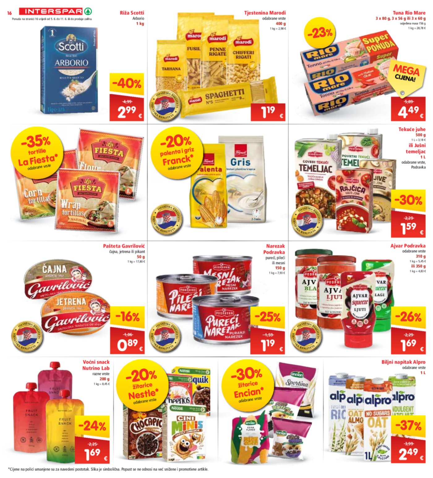 INTERSPAR katalog Akcija 05.06.-11.06.2024.