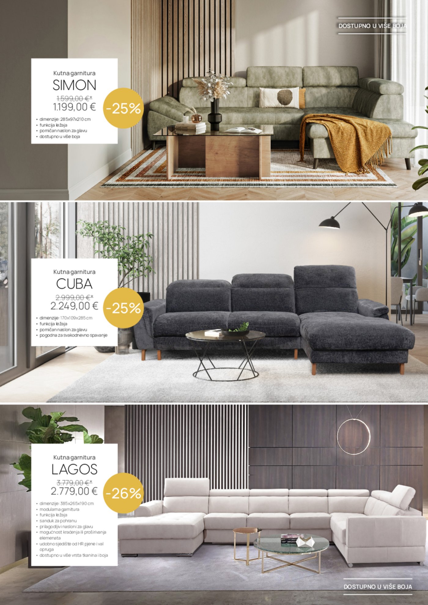 Namještaj Mima katalog Akcija 03.06.-30.06.2024.