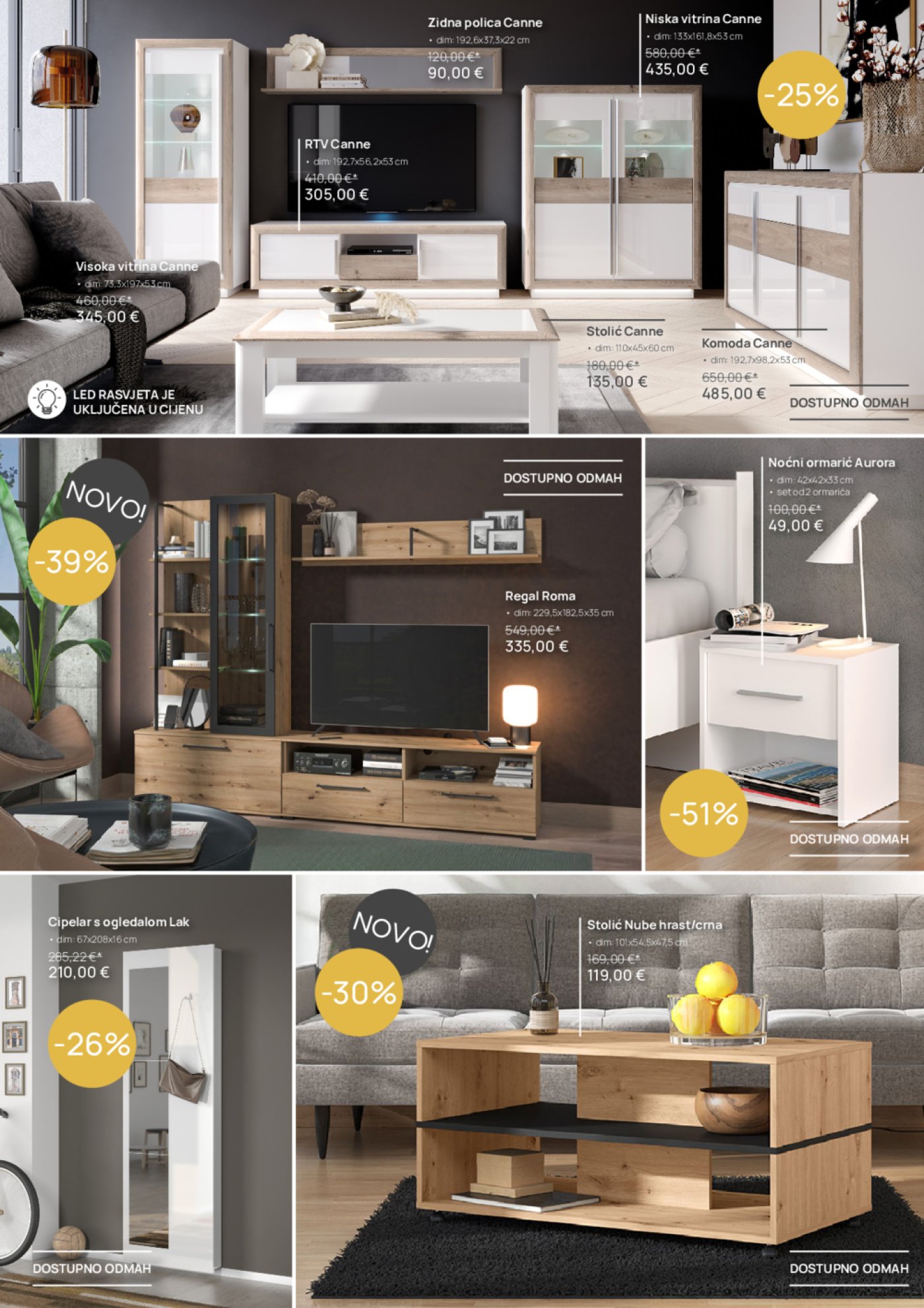 Namještaj Mima katalog Akcija 03.06.-30.06.2024.