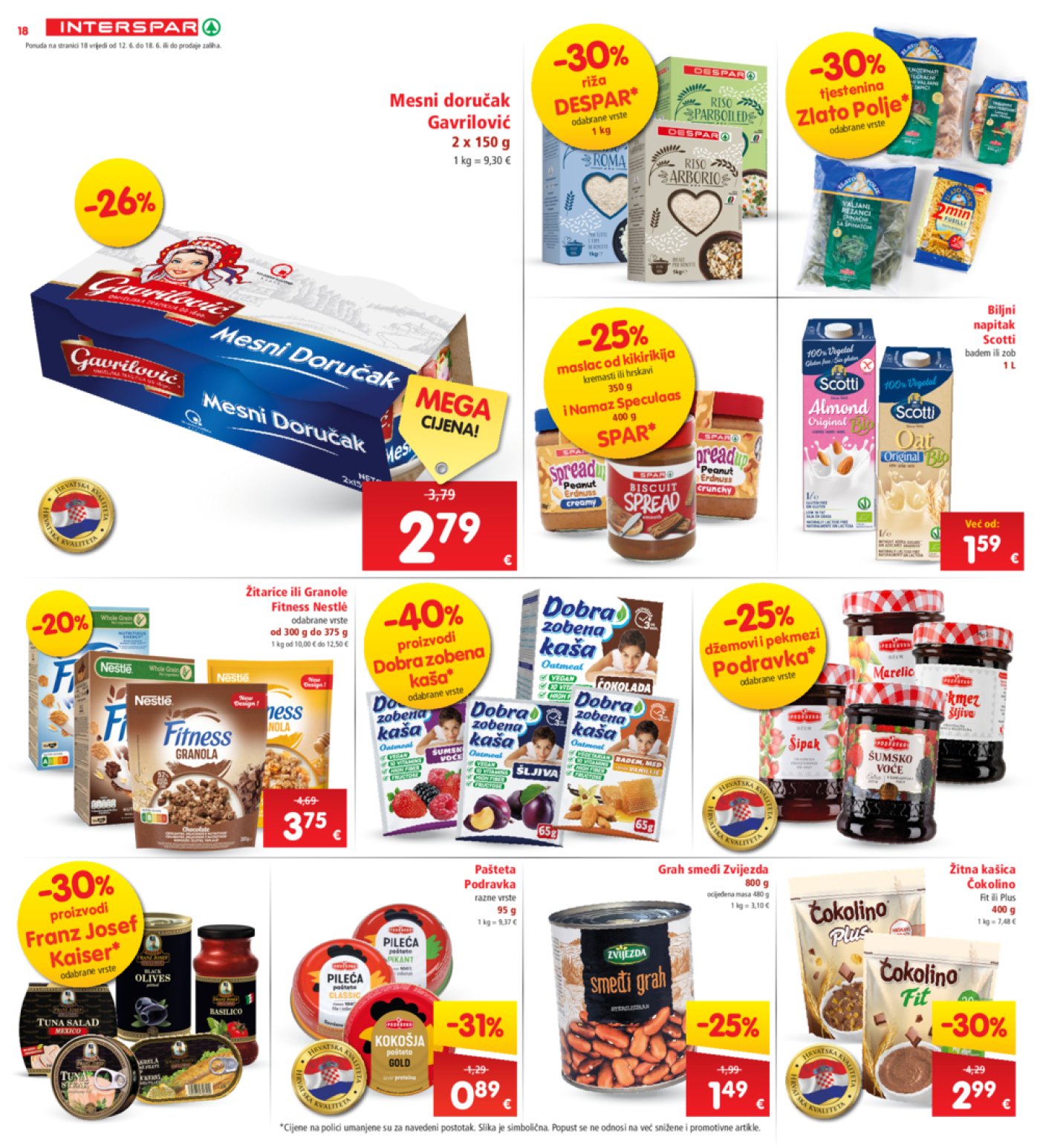 INTERSPAR katalog Akcija 12.06.-18.06.2024.