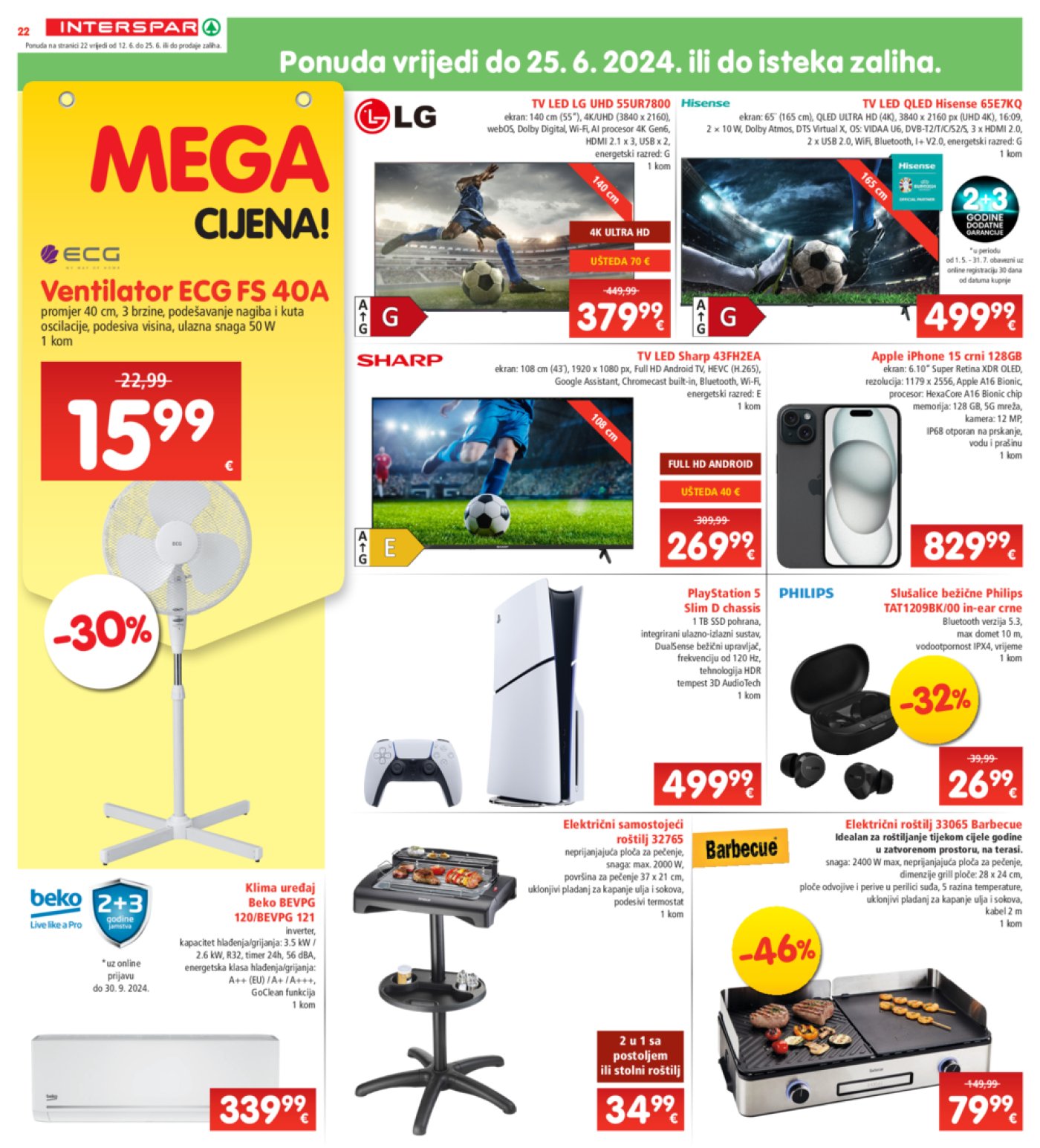 INTERSPAR katalog Akcija 12.06.-18.06.2024.