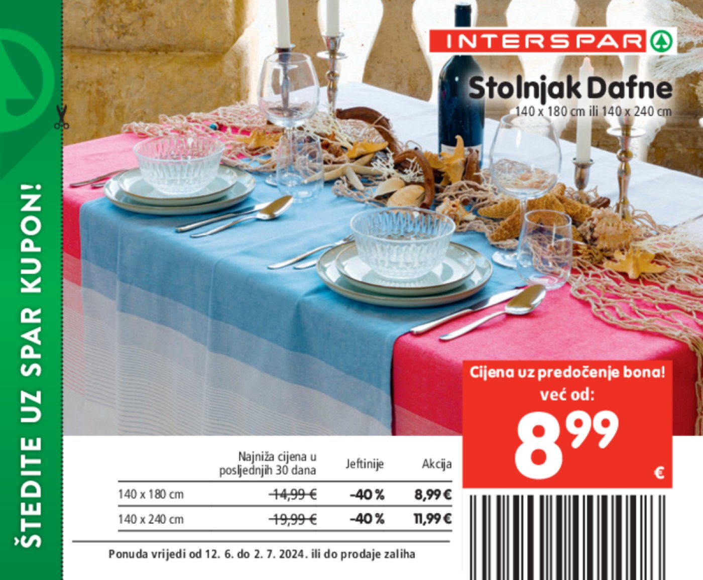 INTERSPAR katalog Bon Akcija 12.06.-02.07.2024.