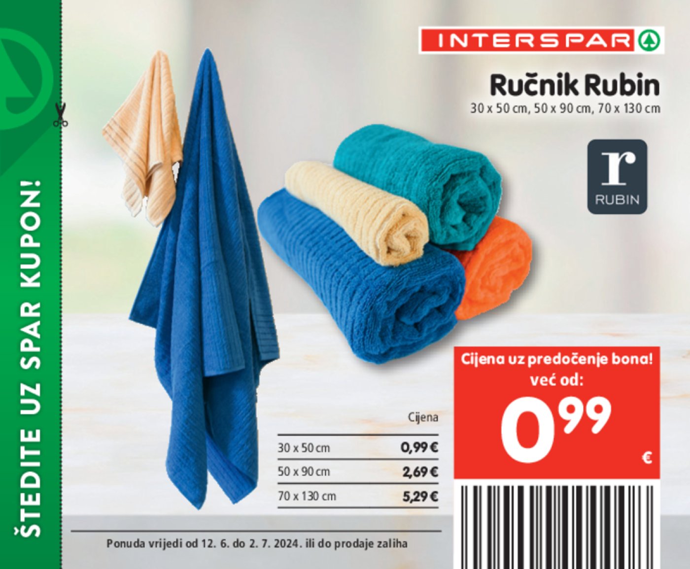 INTERSPAR katalog Bon Akcija 12.06.-02.07.2024.