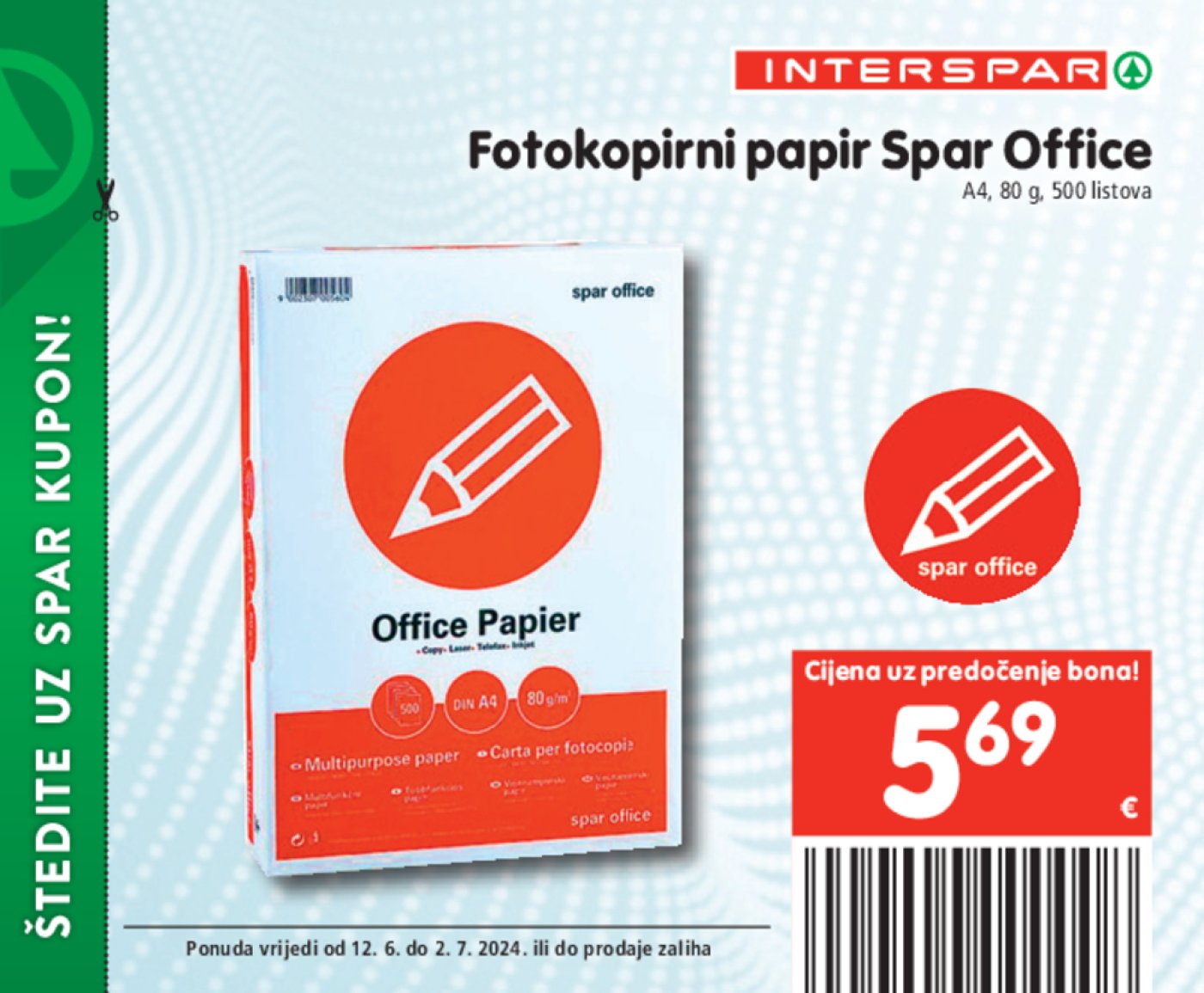 INTERSPAR katalog Bon Akcija 12.06.-02.07.2024.