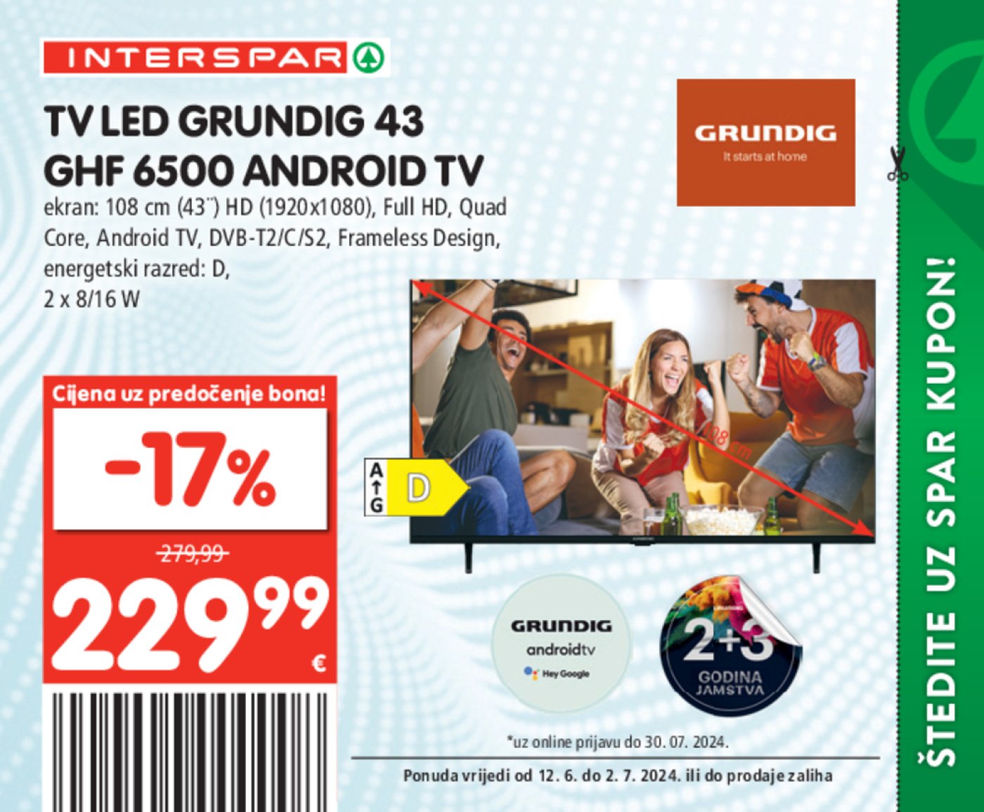 INTERSPAR katalog Bon Akcija 12.06.-02.07.2024.