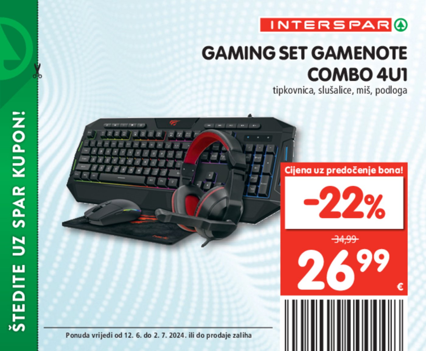 INTERSPAR katalog Bon Akcija 12.06.-02.07.2024.