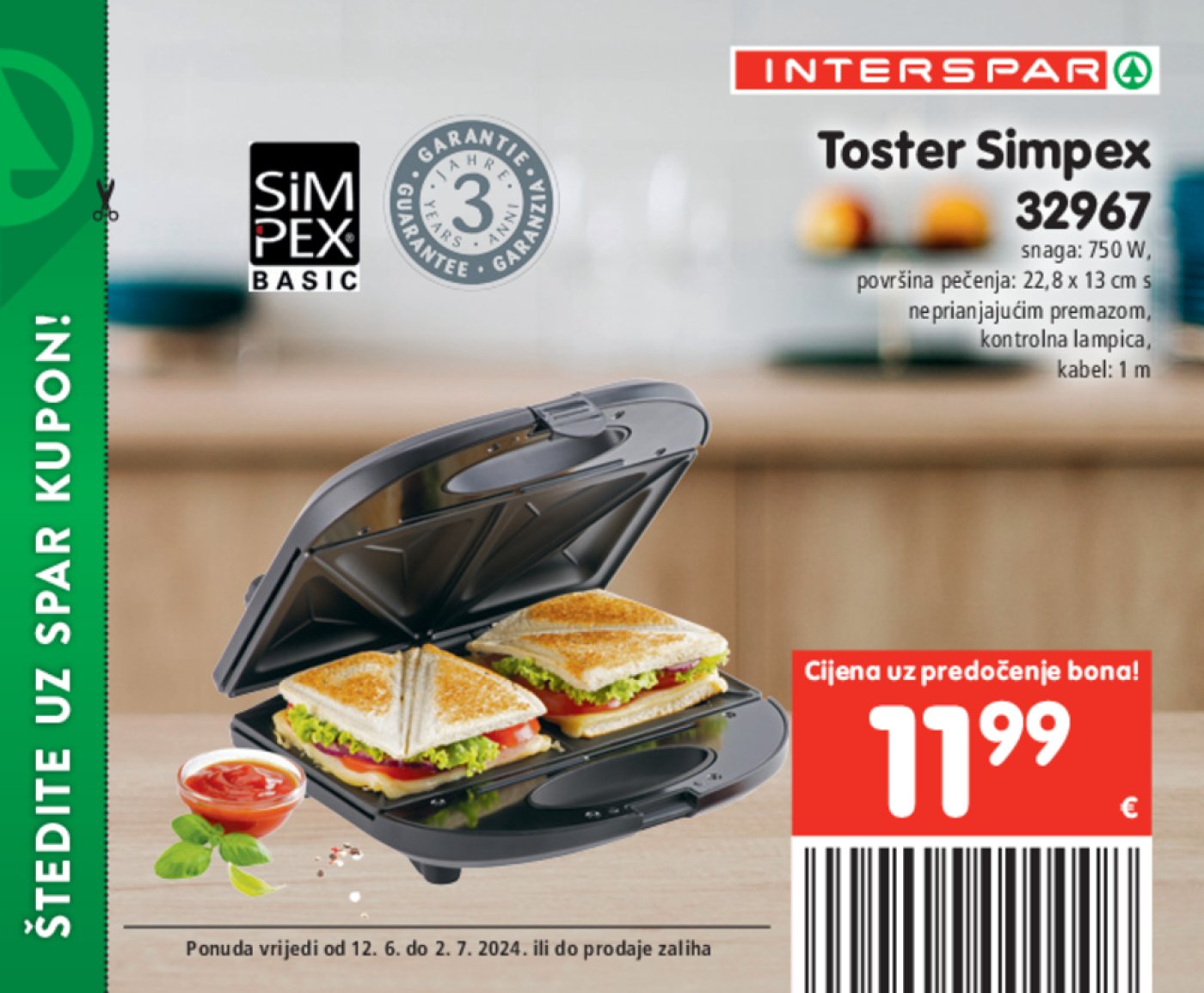 INTERSPAR katalog Bon Akcija 12.06.-02.07.2024.