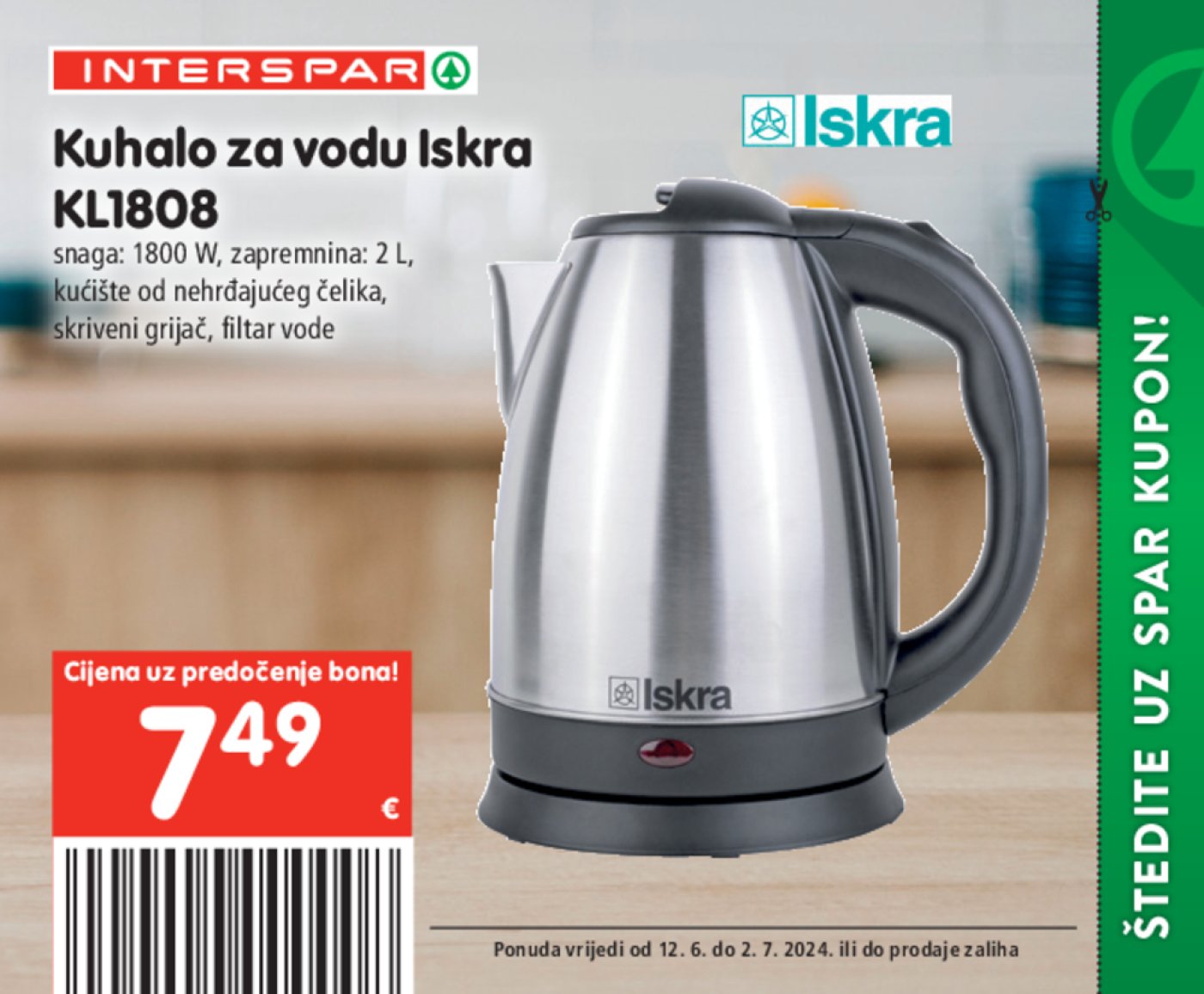 INTERSPAR katalog Bon Akcija 12.06.-02.07.2024.