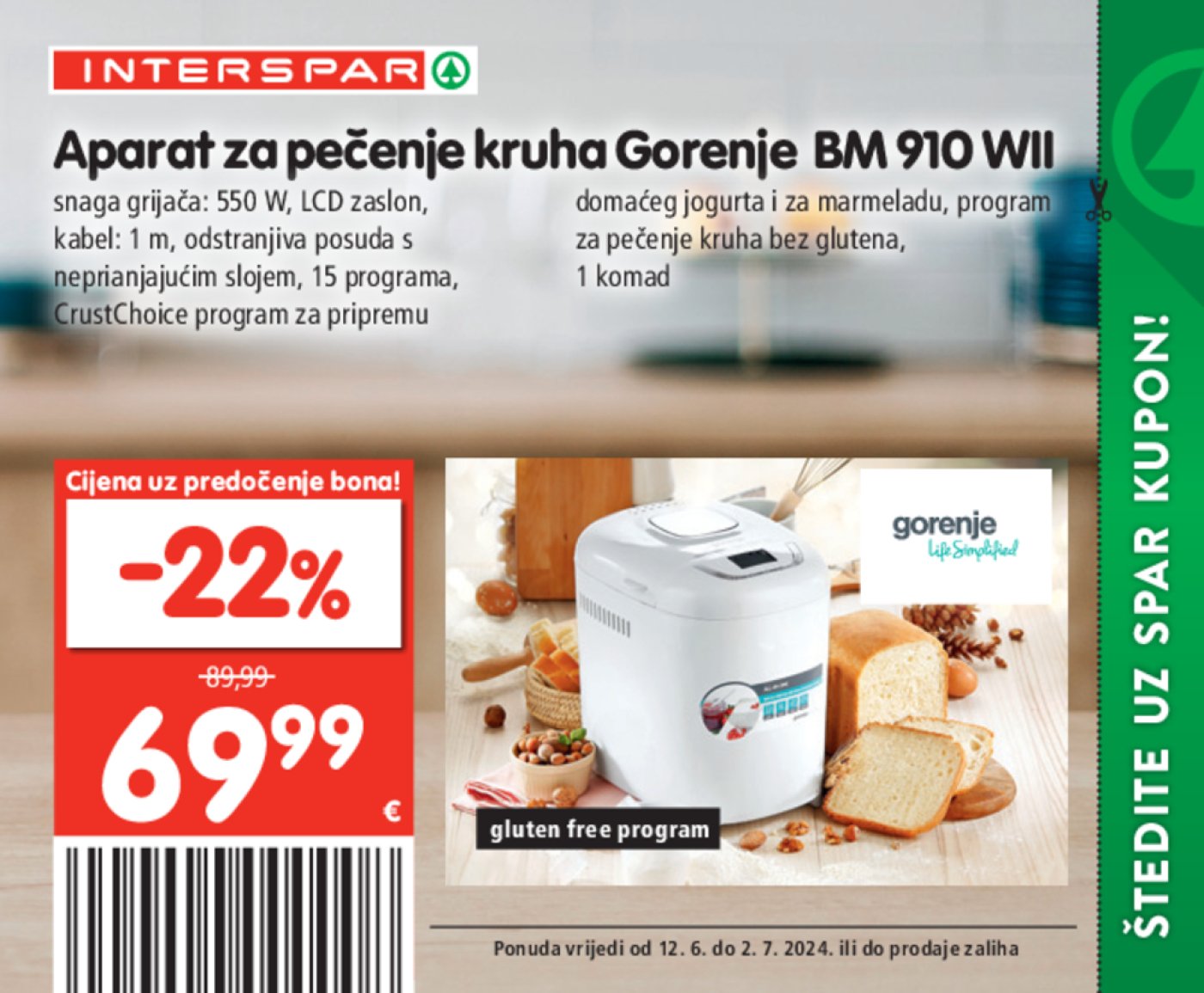 INTERSPAR katalog Bon Akcija 12.06.-02.07.2024.