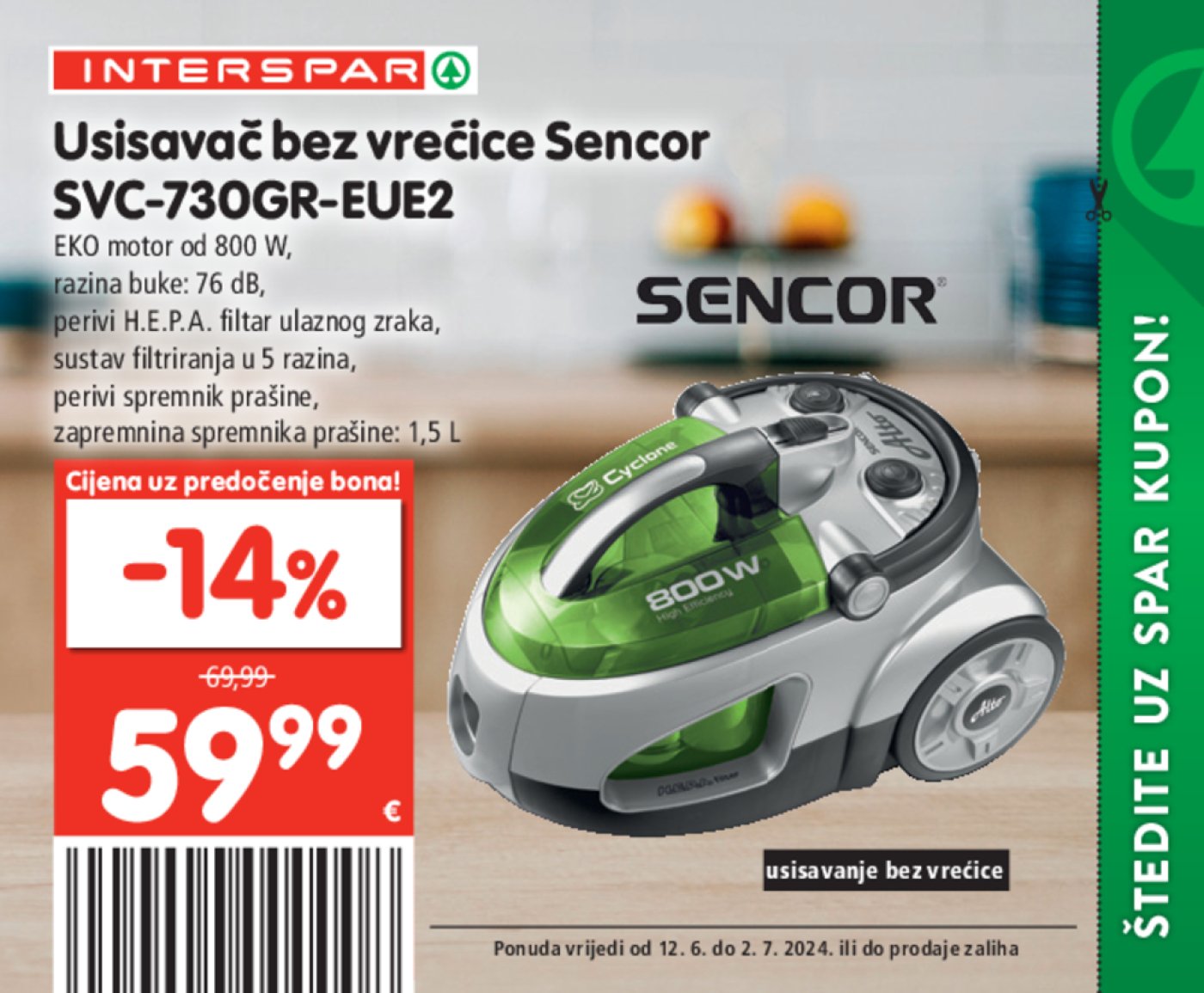 INTERSPAR katalog Bon Akcija 12.06.-02.07.2024.