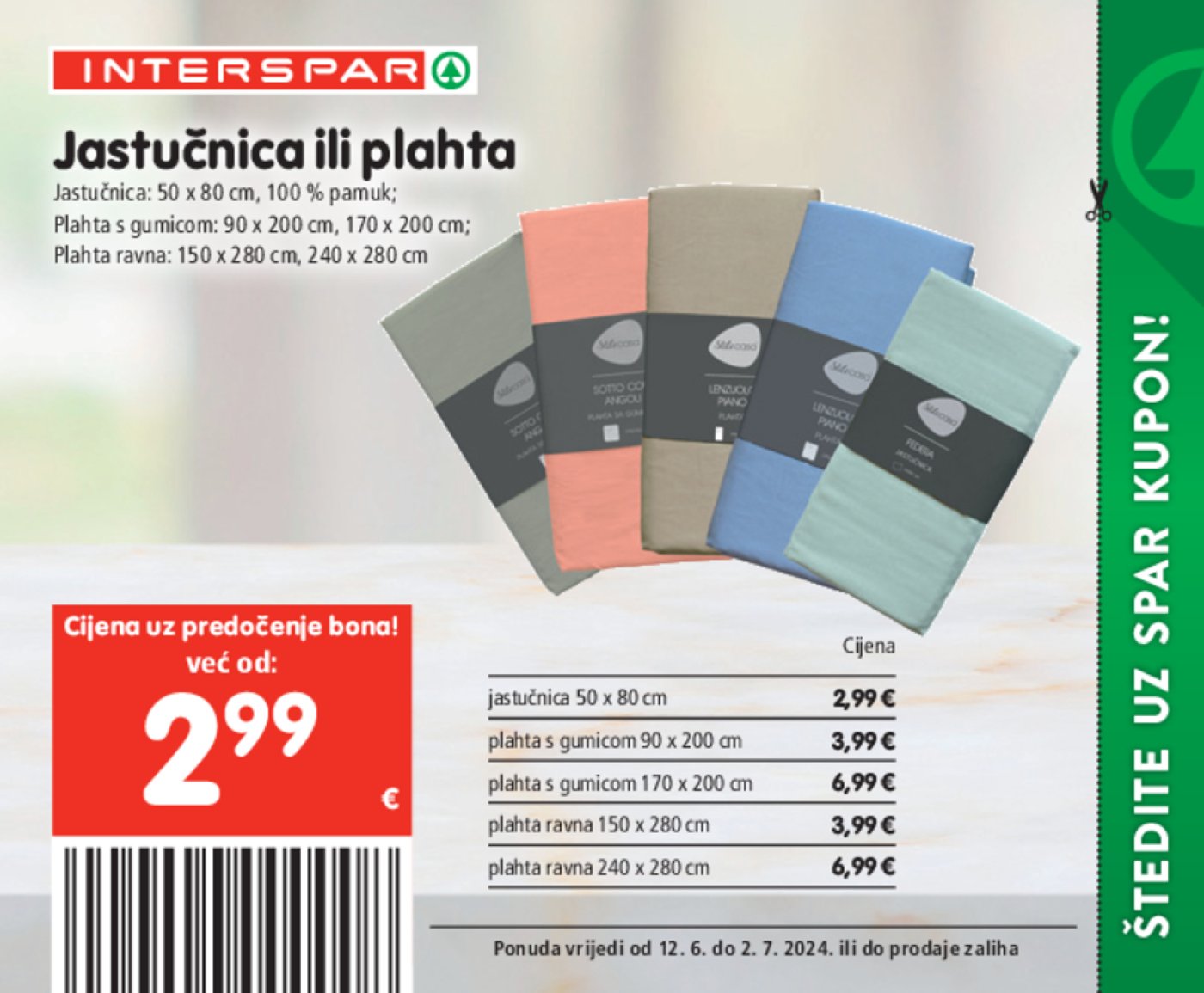 INTERSPAR katalog Bon Akcija 12.06.-02.07.2024.