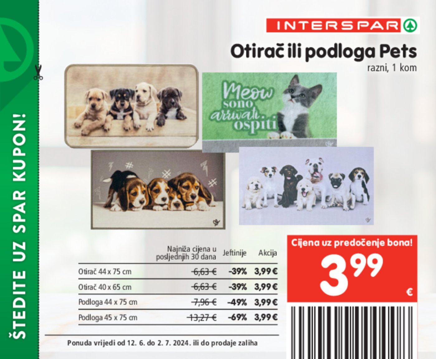 INTERSPAR katalog Bon Akcija 12.06.-02.07.2024.