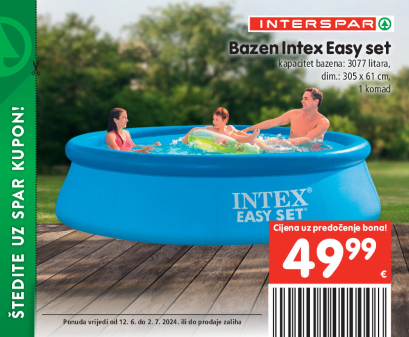 INTERSPAR katalog Bon Akcija 12.06.-02.07.2024.