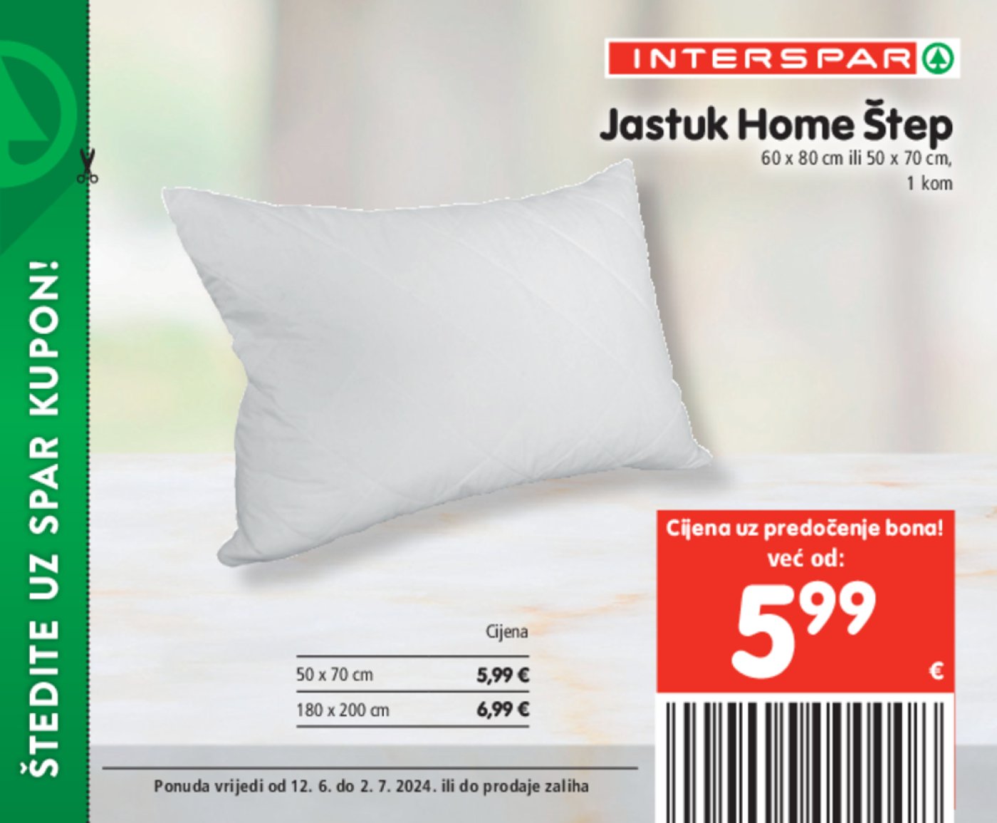 INTERSPAR katalog Bon Akcija 12.06.-02.07.2024.