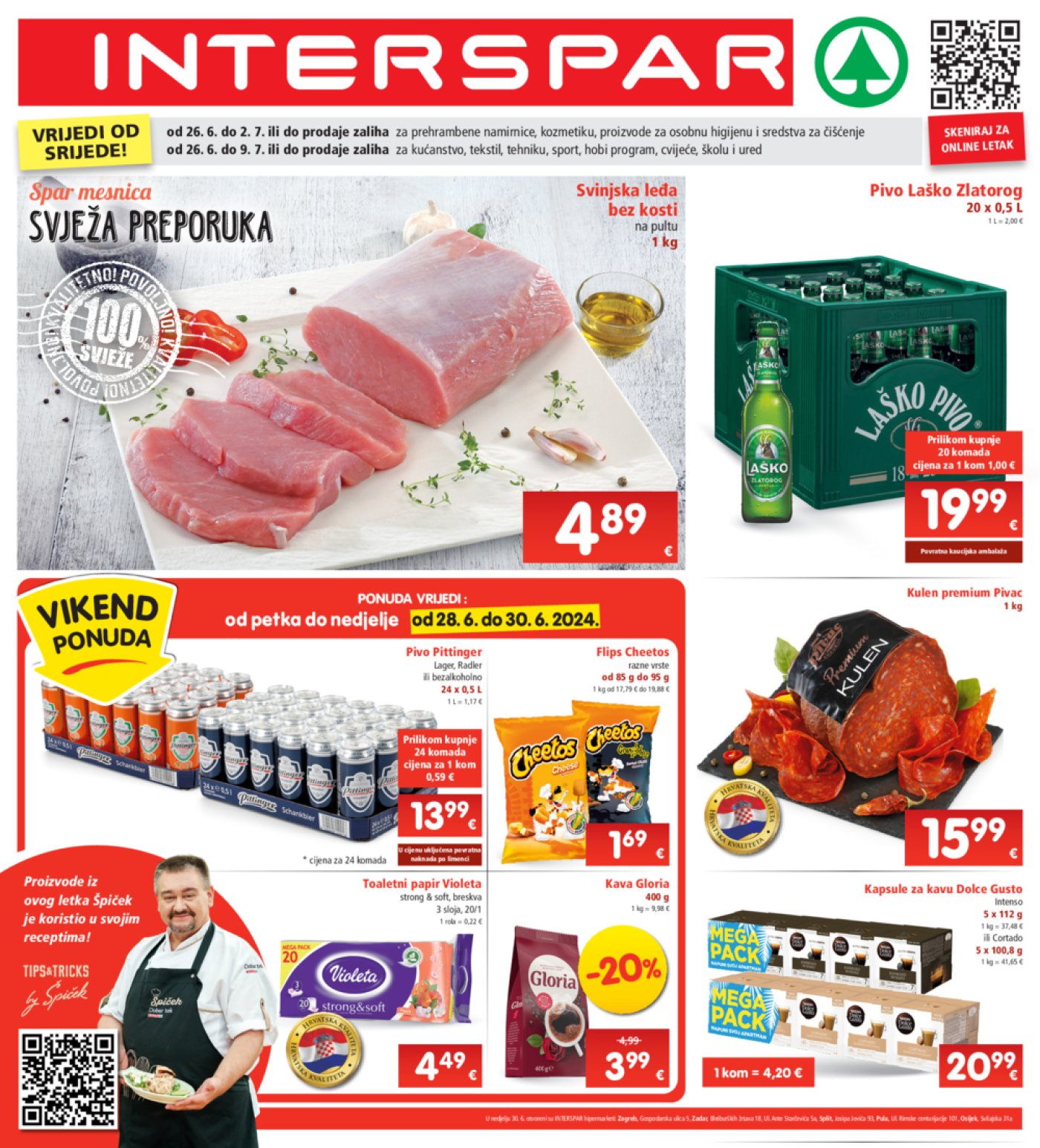 INTERSPAR katalog Akcija 26.06.-02.07.2024.