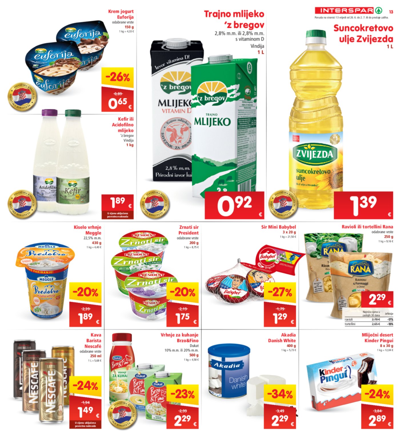 INTERSPAR katalog Akcija 26.06.-02.07.2024.