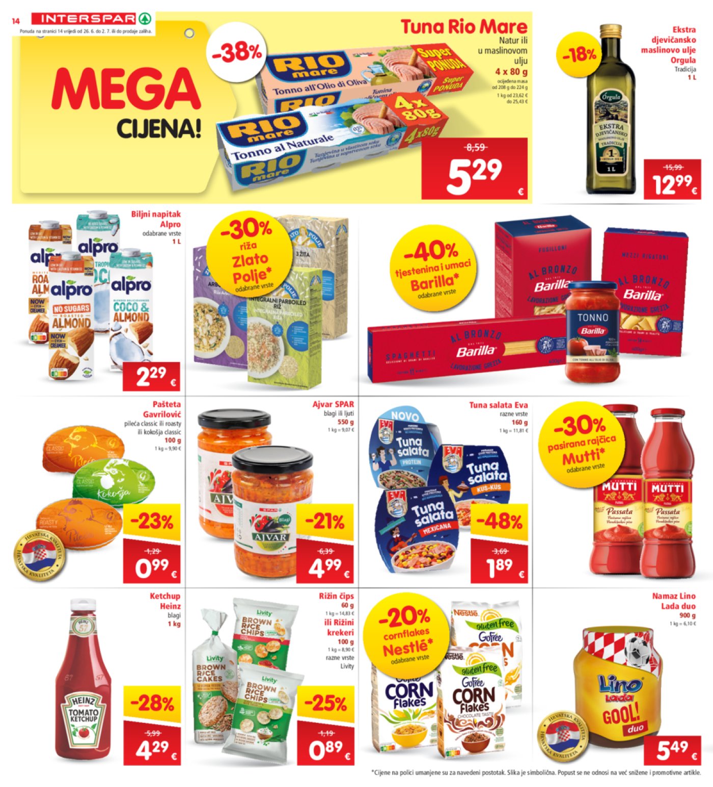 INTERSPAR katalog Akcija 26.06.-02.07.2024.