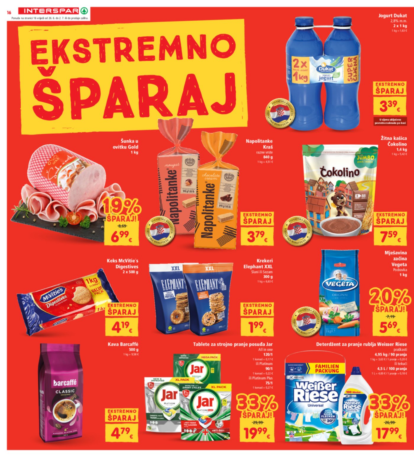 INTERSPAR katalog Akcija 26.06.-02.07.2024.