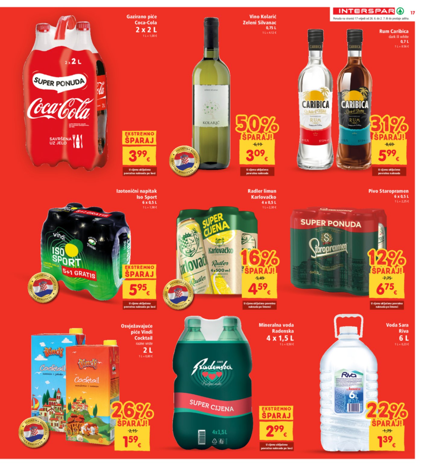 INTERSPAR katalog Akcija 26.06.-02.07.2024.