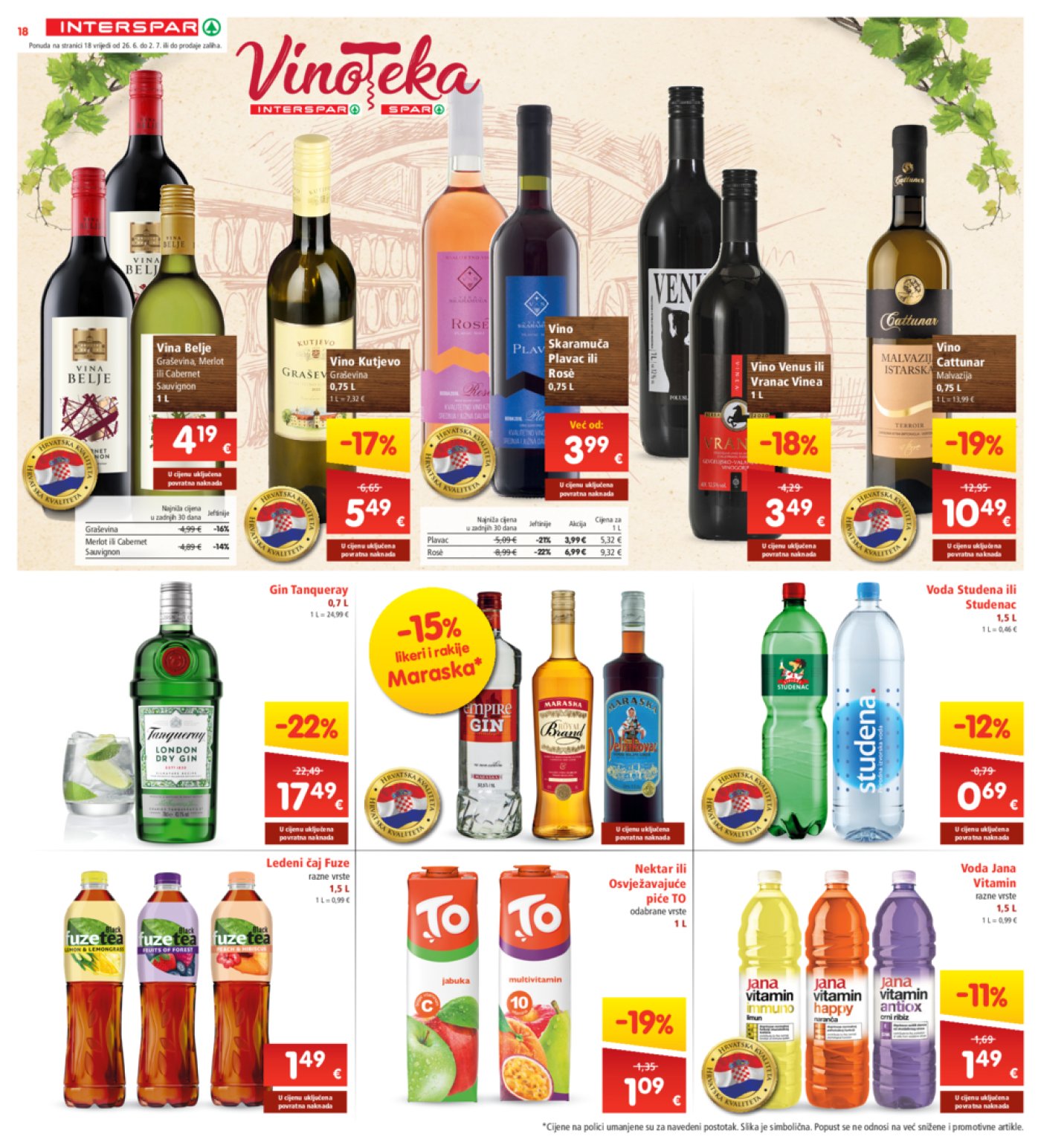 INTERSPAR katalog Akcija 26.06.-02.07.2024.