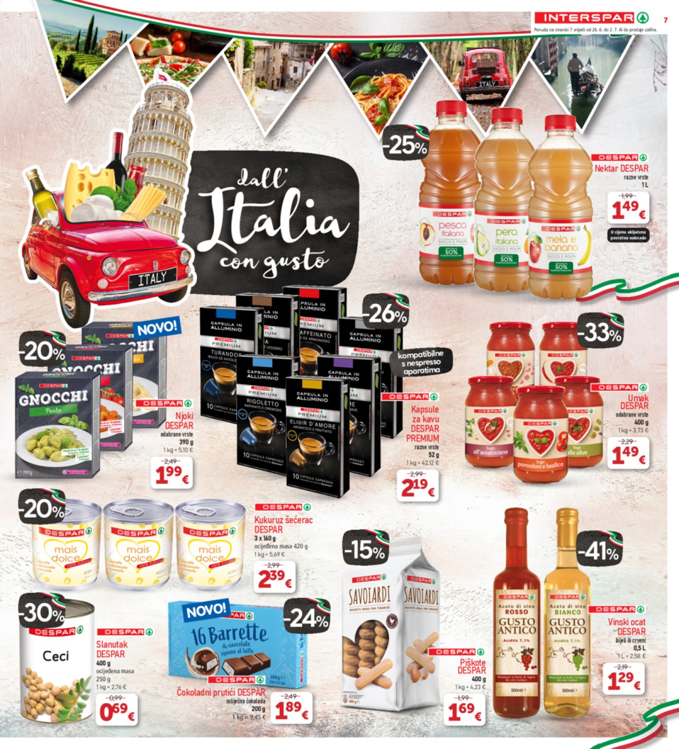 INTERSPAR katalog Akcija 26.06.-02.07.2024.
