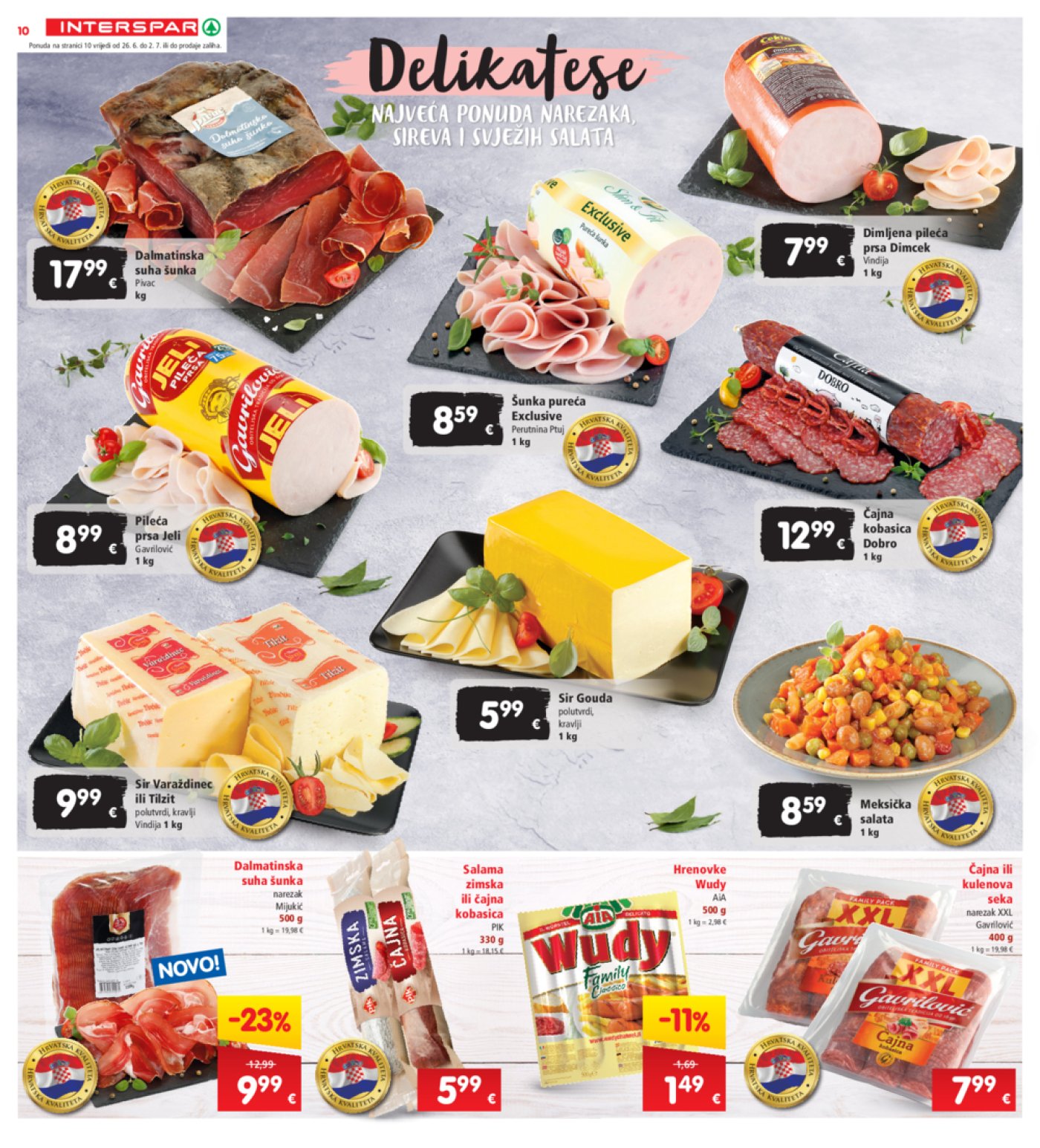 INTERSPAR katalog Akcija 26.06.-02.07.2024.