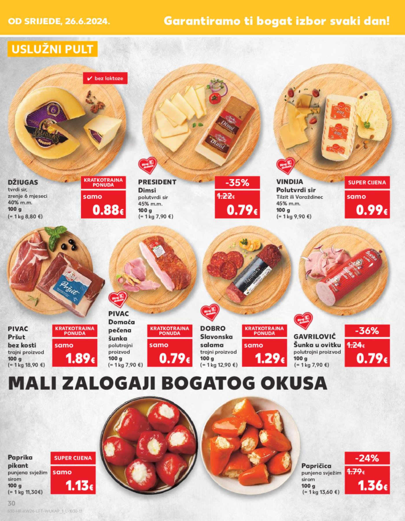 Kaufland katalog Akcija 26.06.-02.07.2024. Odabrane poslovnice
