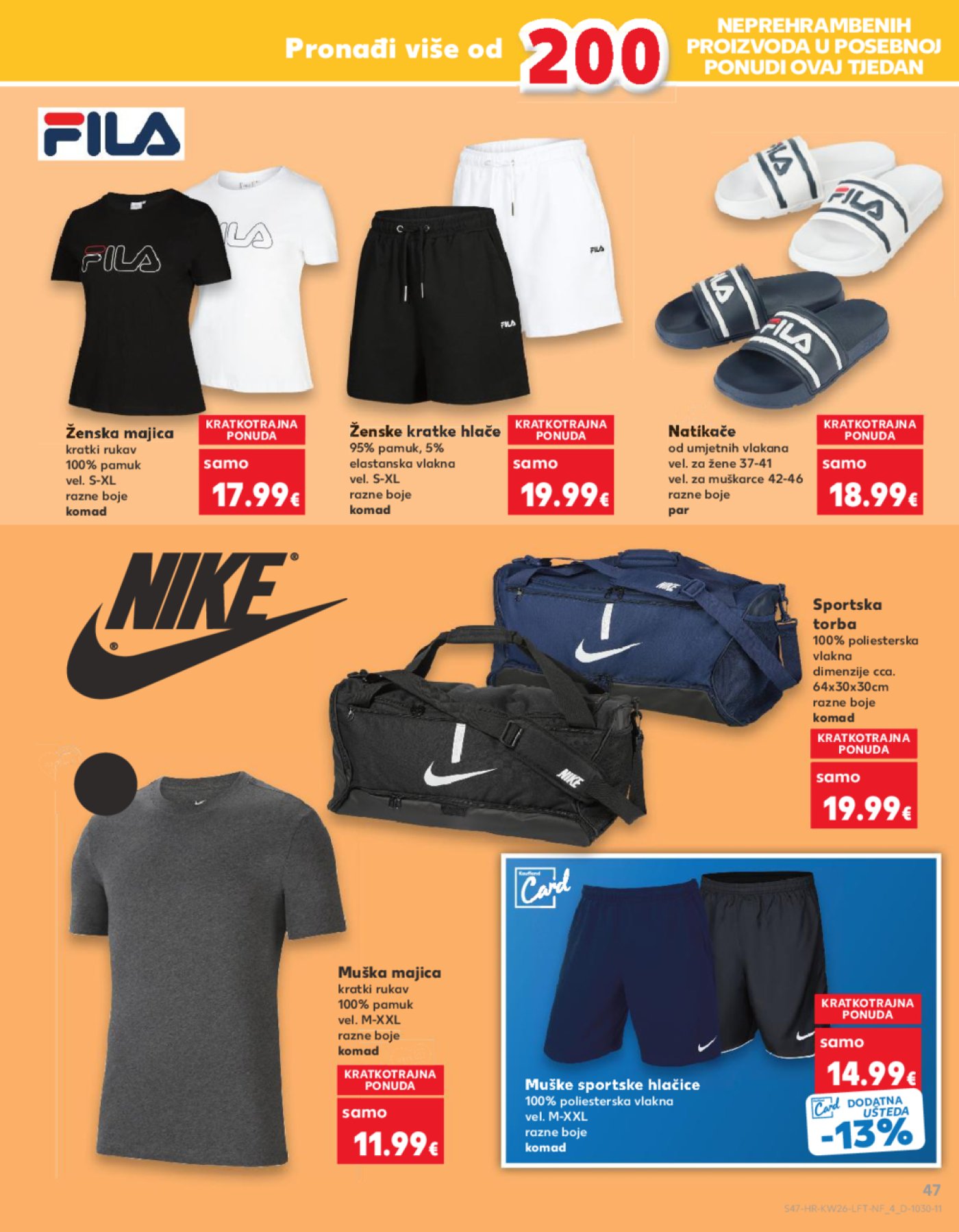 Kaufland katalog Akcija 26.06.-02.07.2024. Odabrane poslovnice