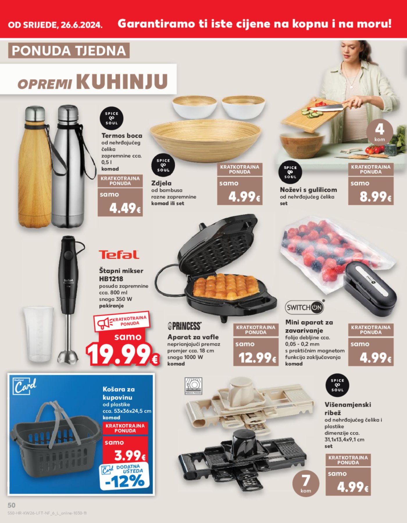 Kaufland katalog Akcija 26.06.-02.07.2024. Odabrane poslovnice