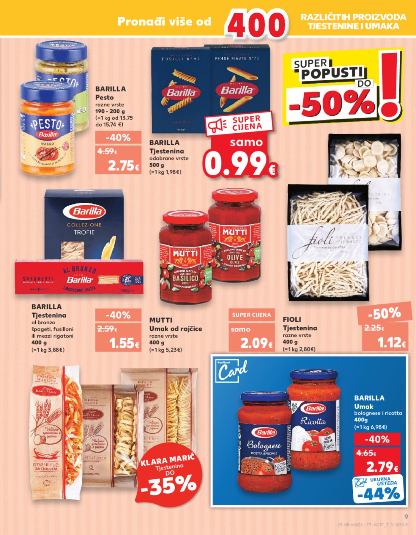 Kaufland katalog Akcija 26.06.-02.07.2024. Odabrane poslovnice