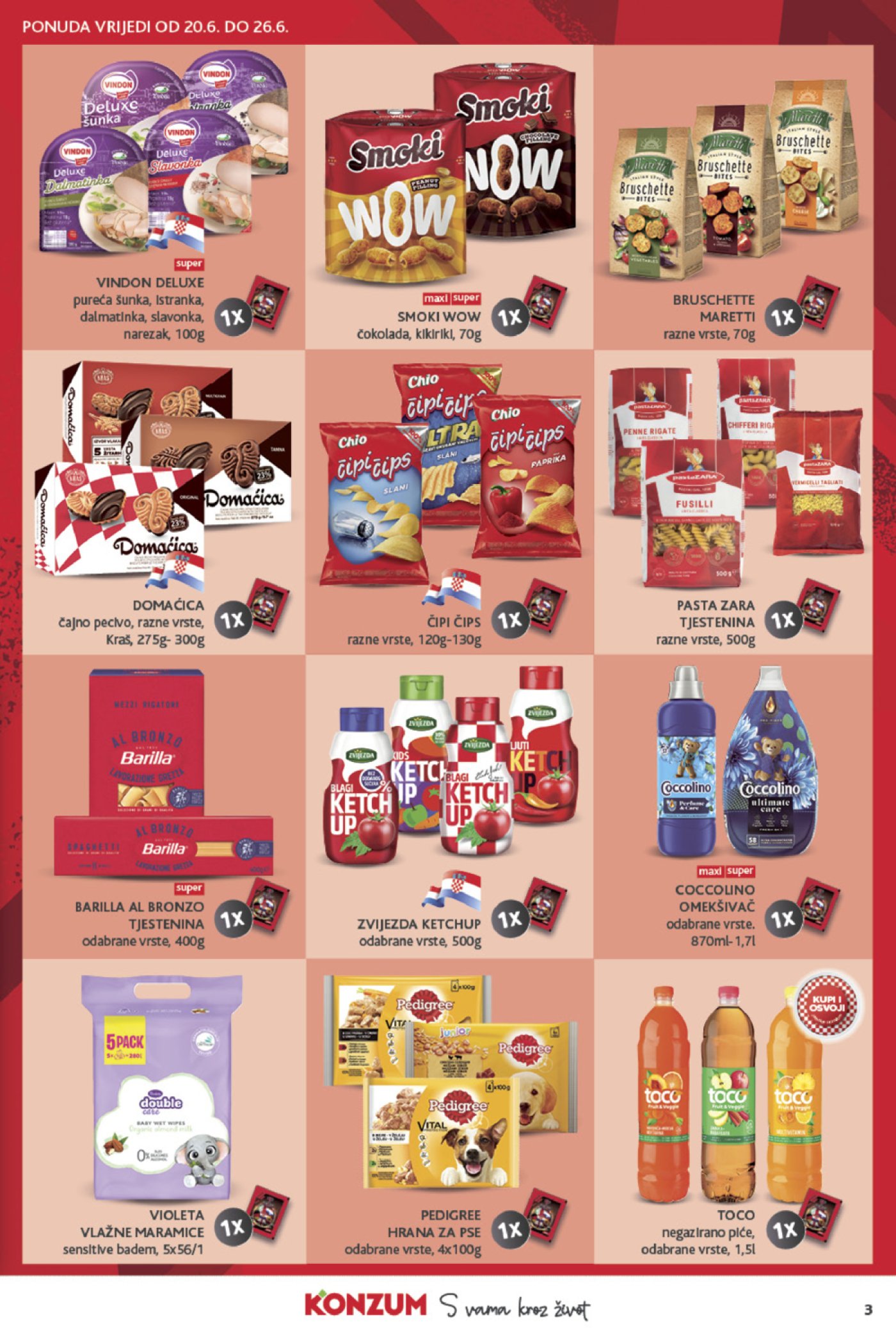Konzum katalog Akcija 20.06.-26.06.2024.
