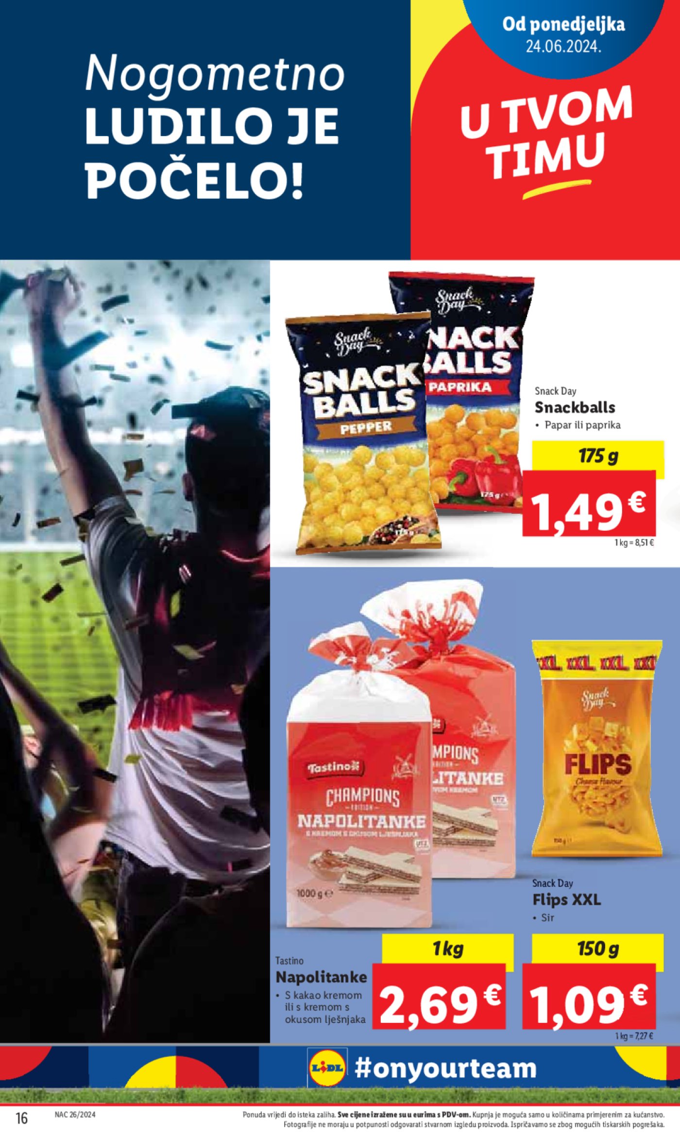 Lidl Super ponuda od Ponedjeljka 24.06.-30.06.2024.