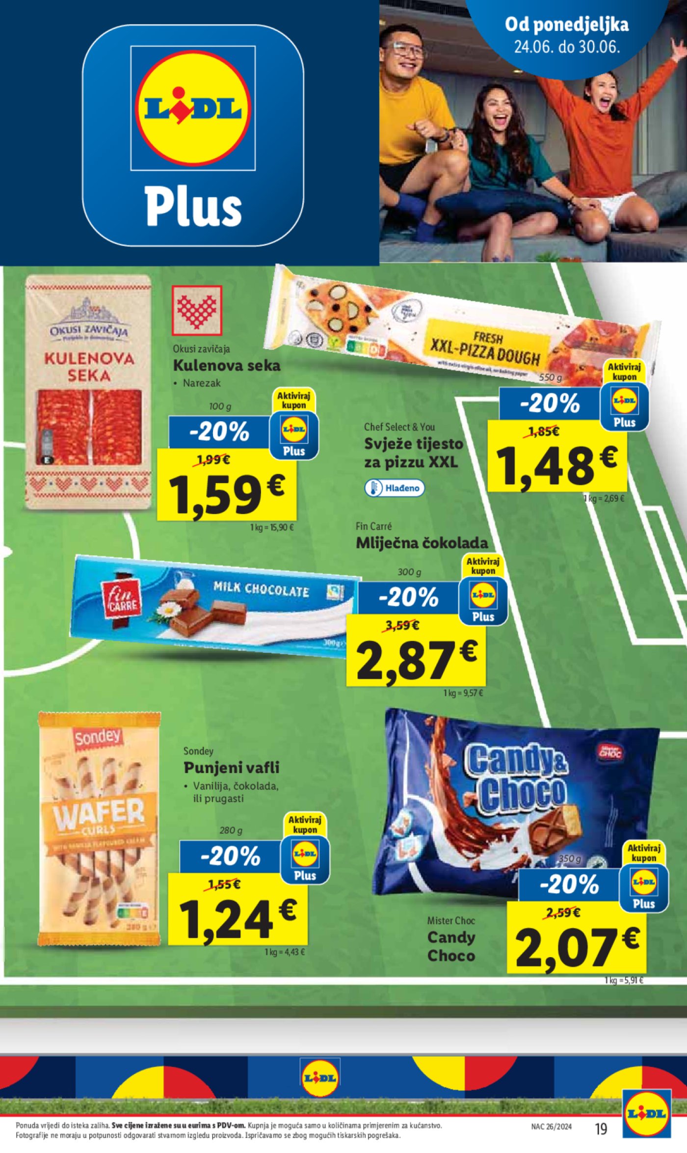 Lidl Super ponuda od Ponedjeljka 24.06.-30.06.2024.