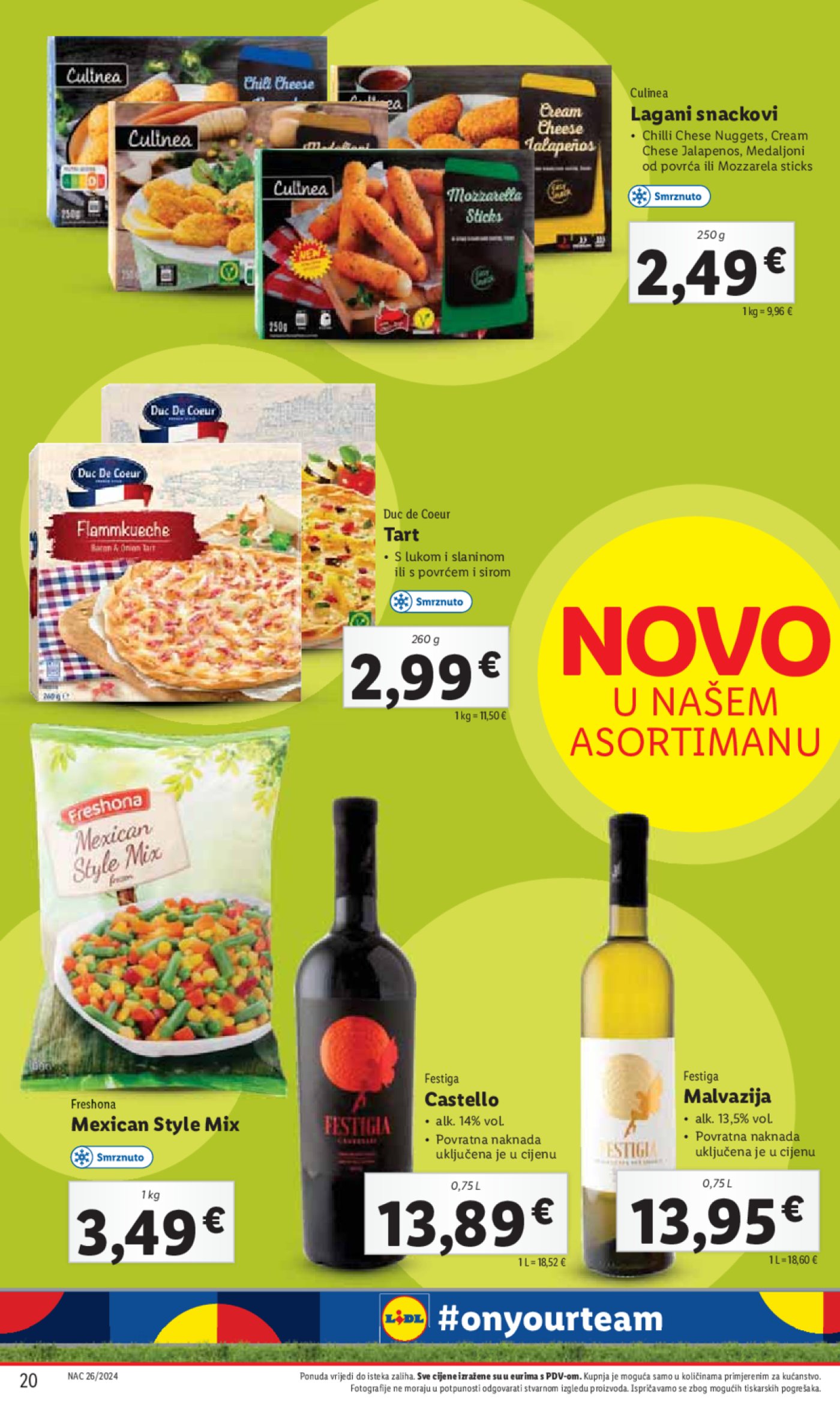 Lidl Super ponuda od Ponedjeljka 24.06.-30.06.2024.