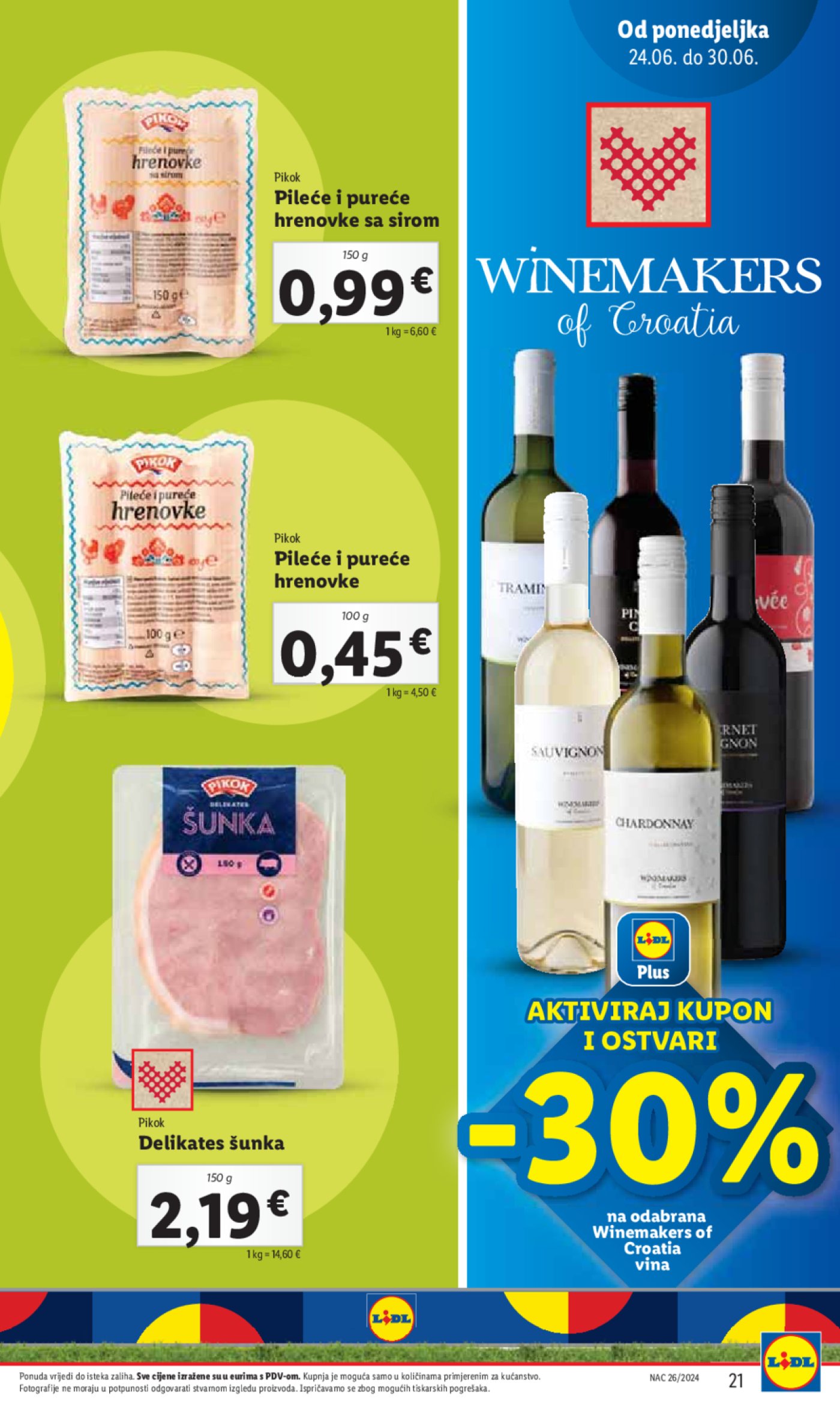 Lidl Super ponuda od Ponedjeljka 24.06.-30.06.2024.