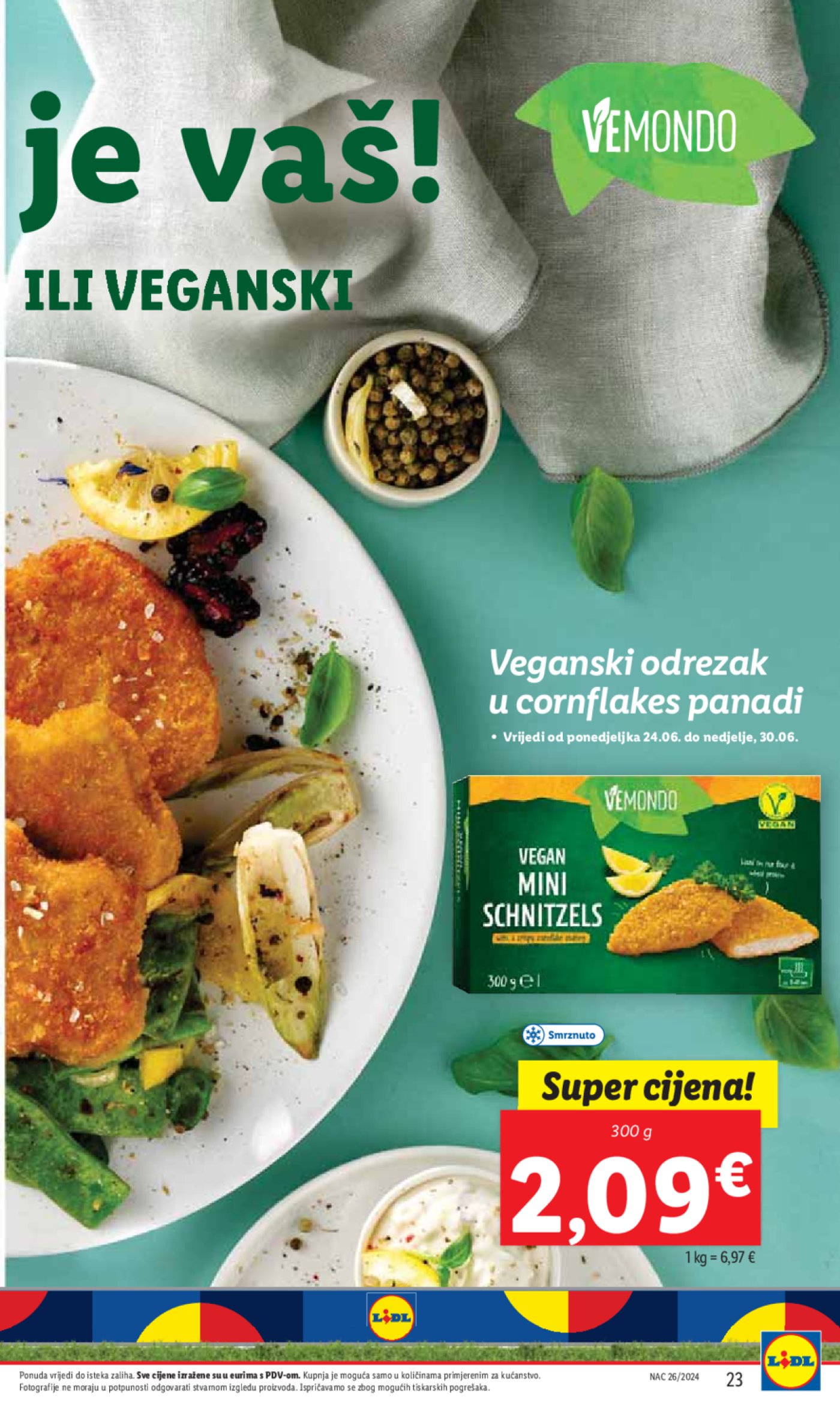 Lidl Super ponuda od Ponedjeljka 24.06.-30.06.2024.