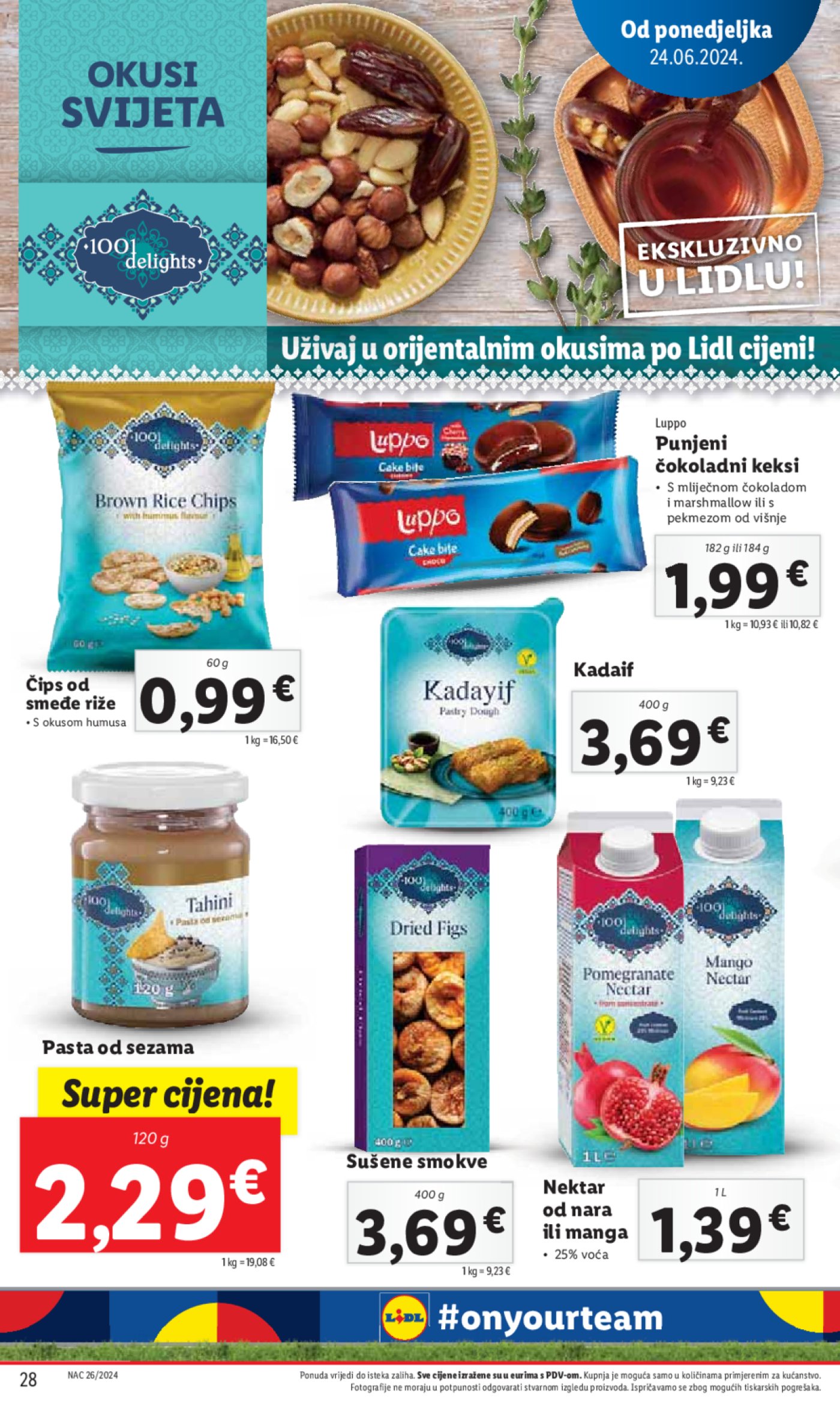 Lidl Super ponuda od Ponedjeljka 24.06.-30.06.2024.