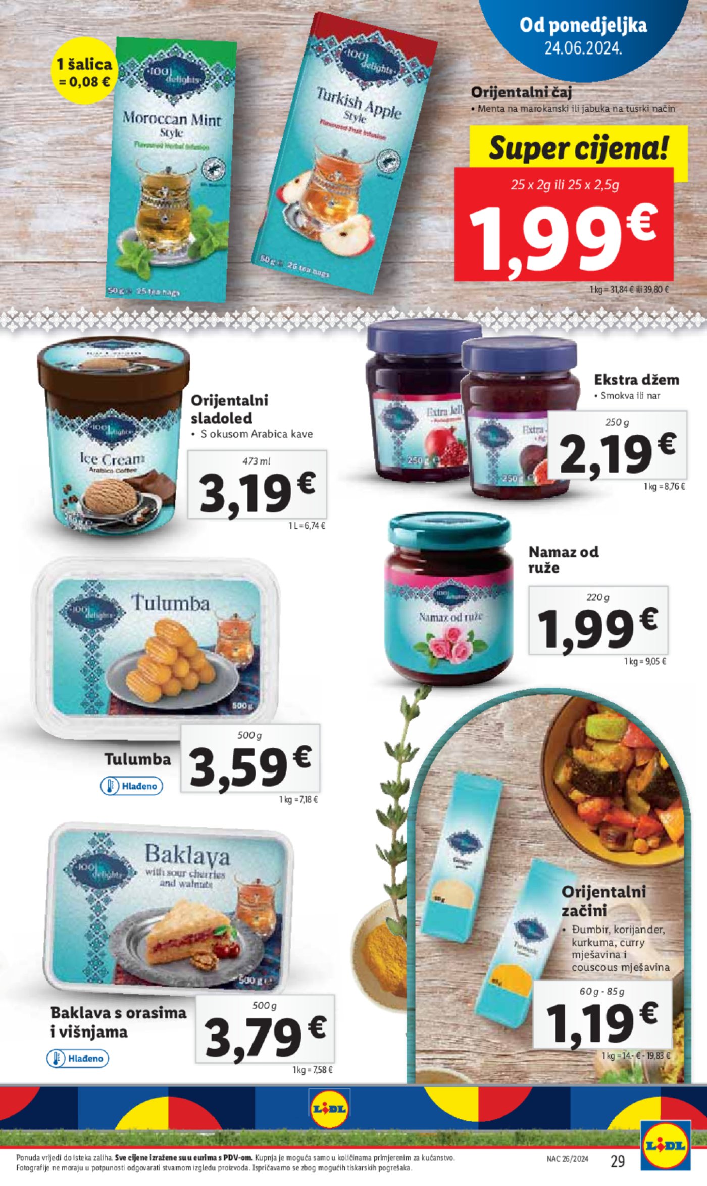 Lidl Super ponuda od Ponedjeljka 24.06.-30.06.2024.
