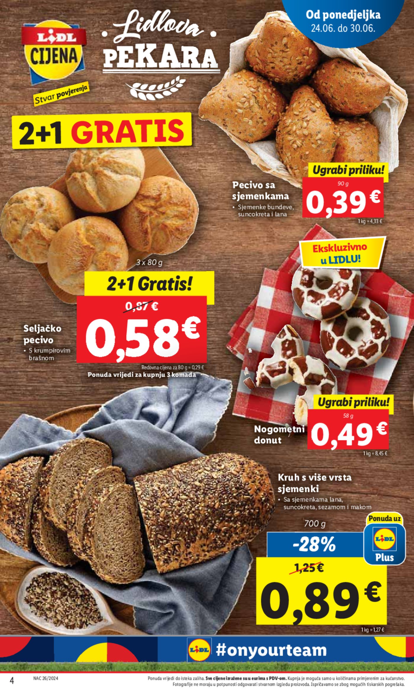 Lidl Super ponuda od Ponedjeljka 24.06.-30.06.2024.