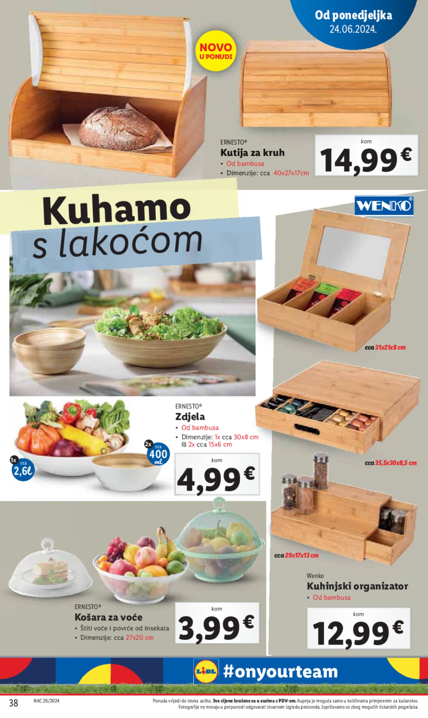 Lidl Super ponuda od Ponedjeljka 24.06.-30.06.2024.