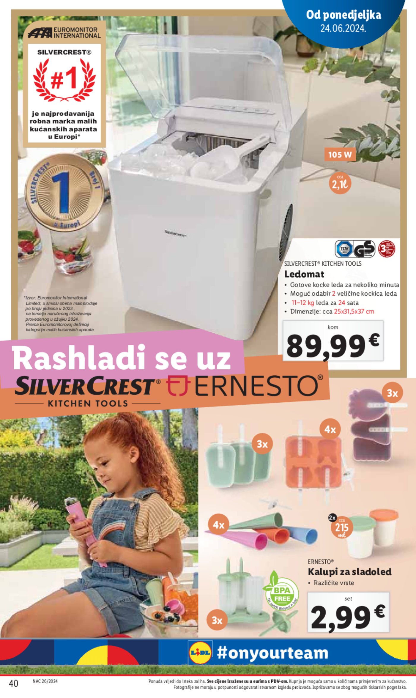 Lidl Super ponuda od Ponedjeljka 24.06.-30.06.2024.