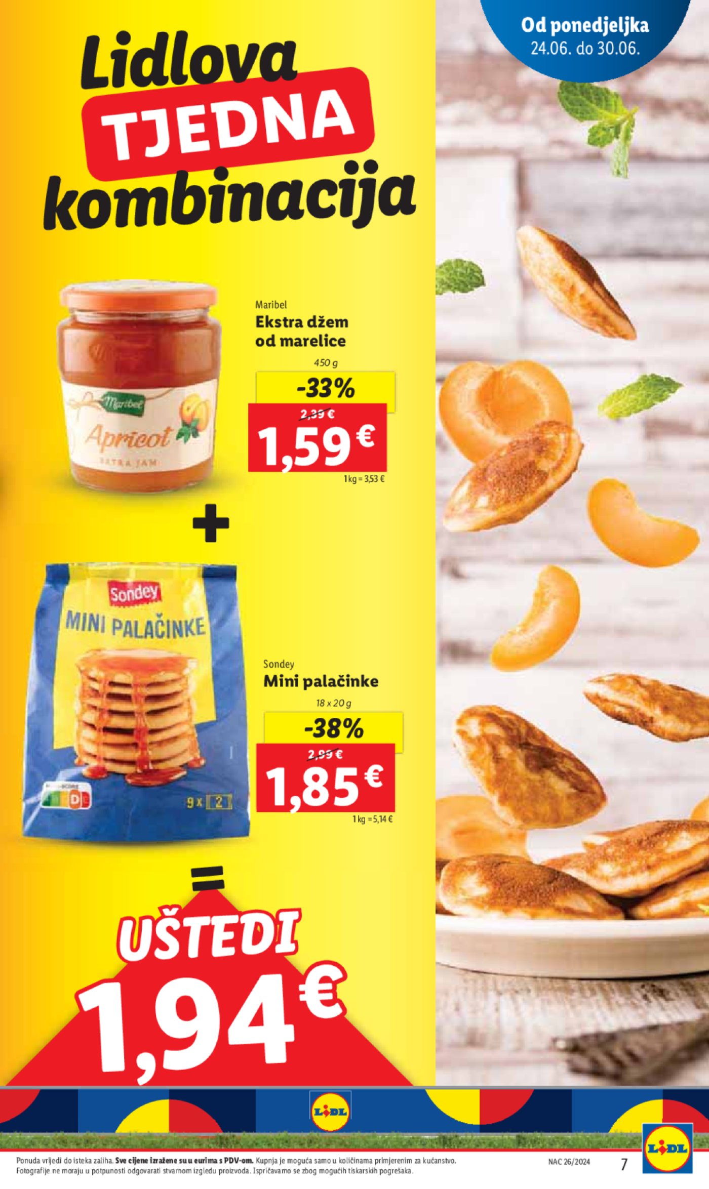 Lidl Super ponuda od Ponedjeljka 24.06.-30.06.2024.